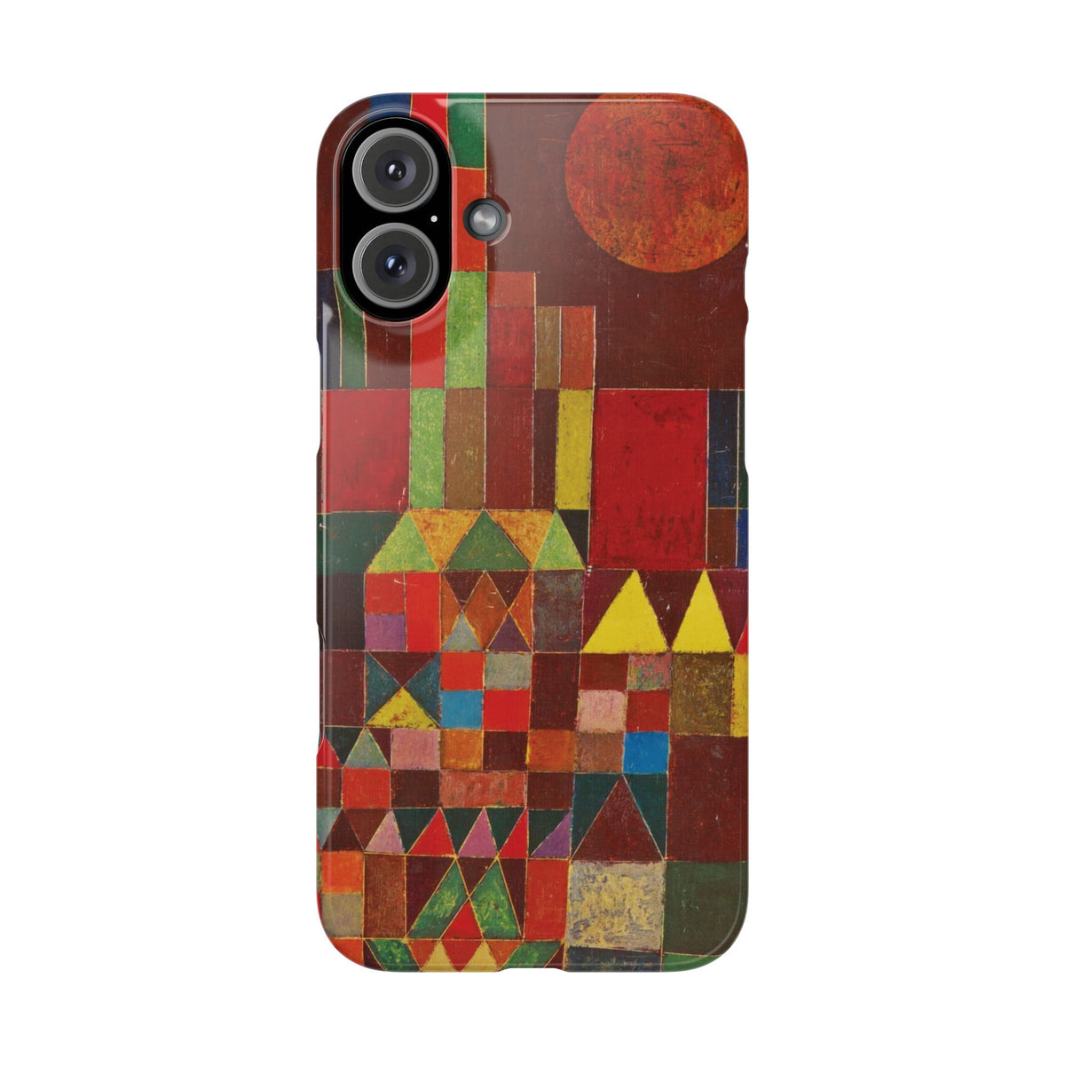 Castle and Sun by Paul Klee - iPhone Slim Case