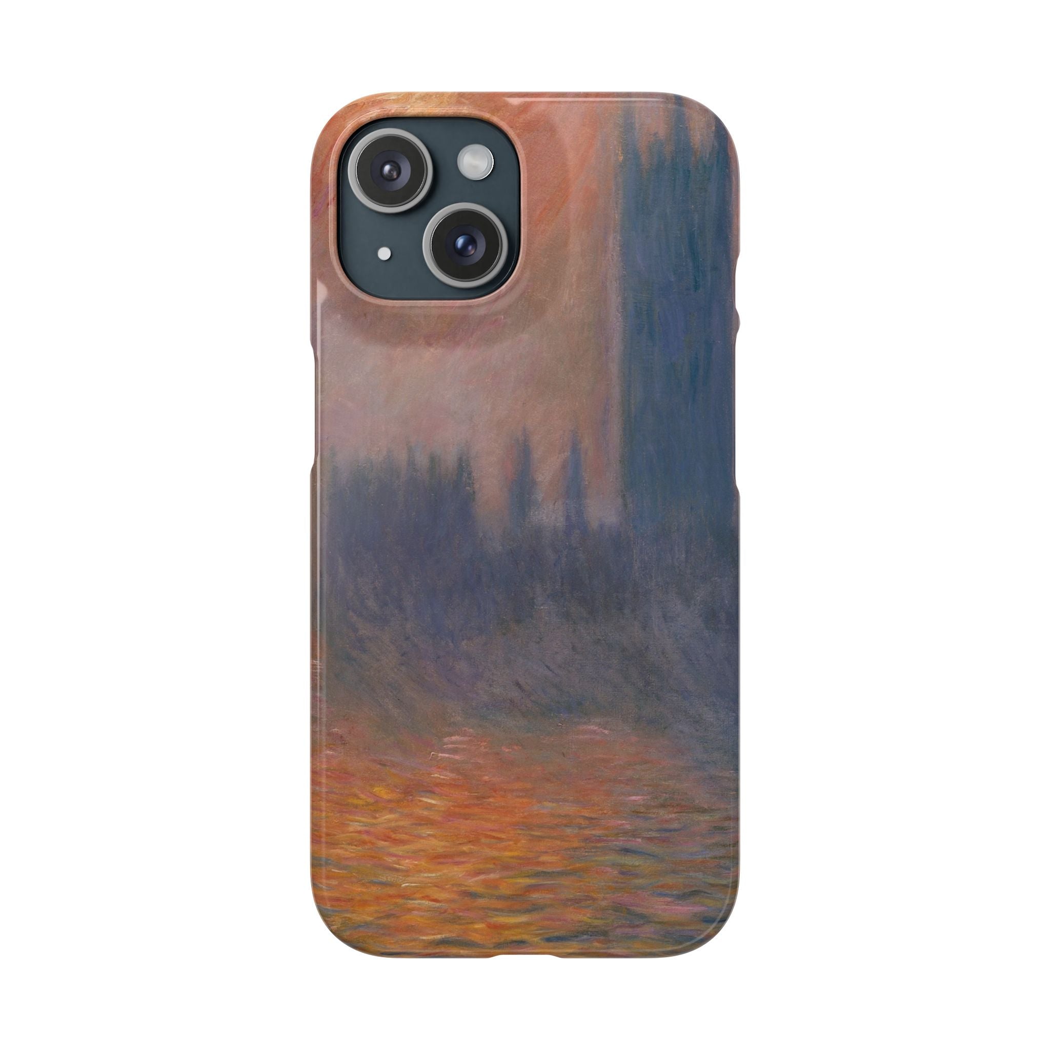 The Houses of Parliament Sunset by Claude Monet - iPhone Slim Case