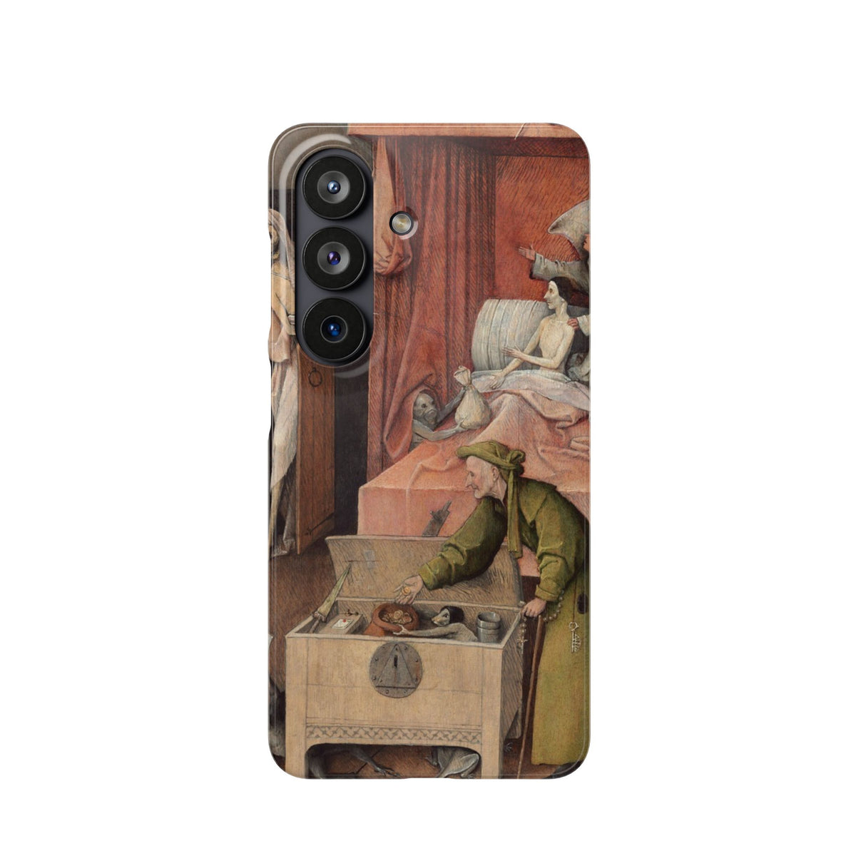 Der Tod des Geizhalses von Hieronymus Bosch – Samsung Slim Case