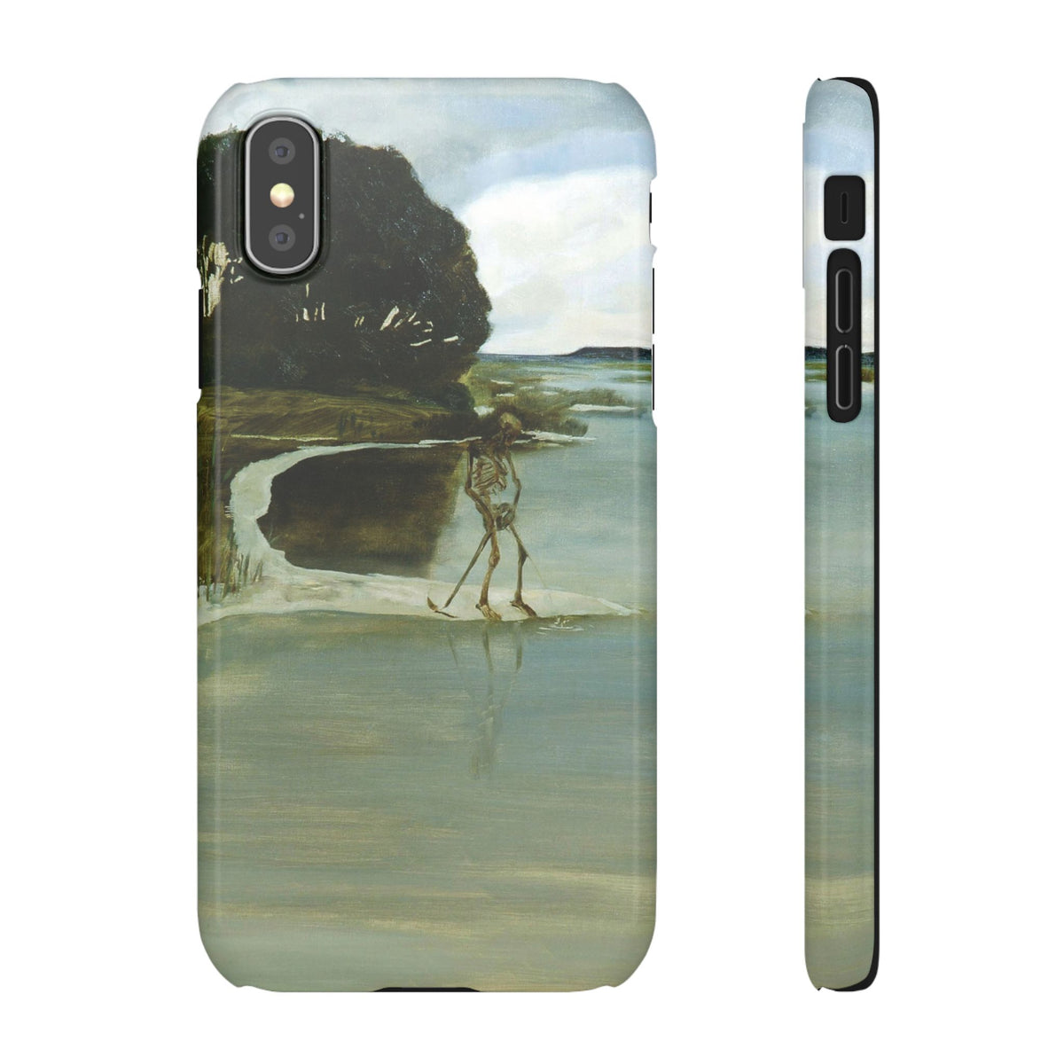 Death Peeing by Max Klinger - iPhone Slim Case