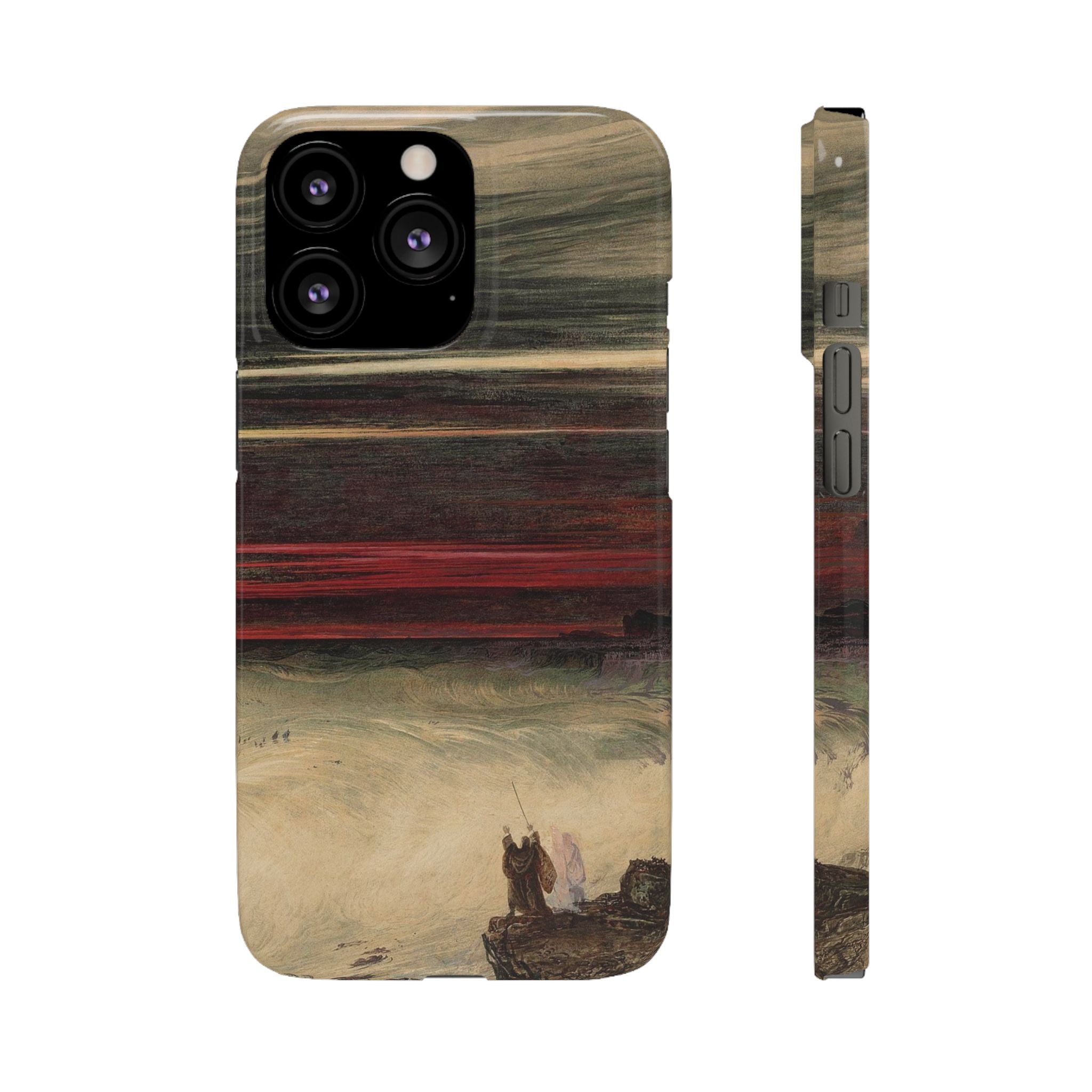 The Destruction of Pharaohs Host by John Martin - iPhone Slim Case