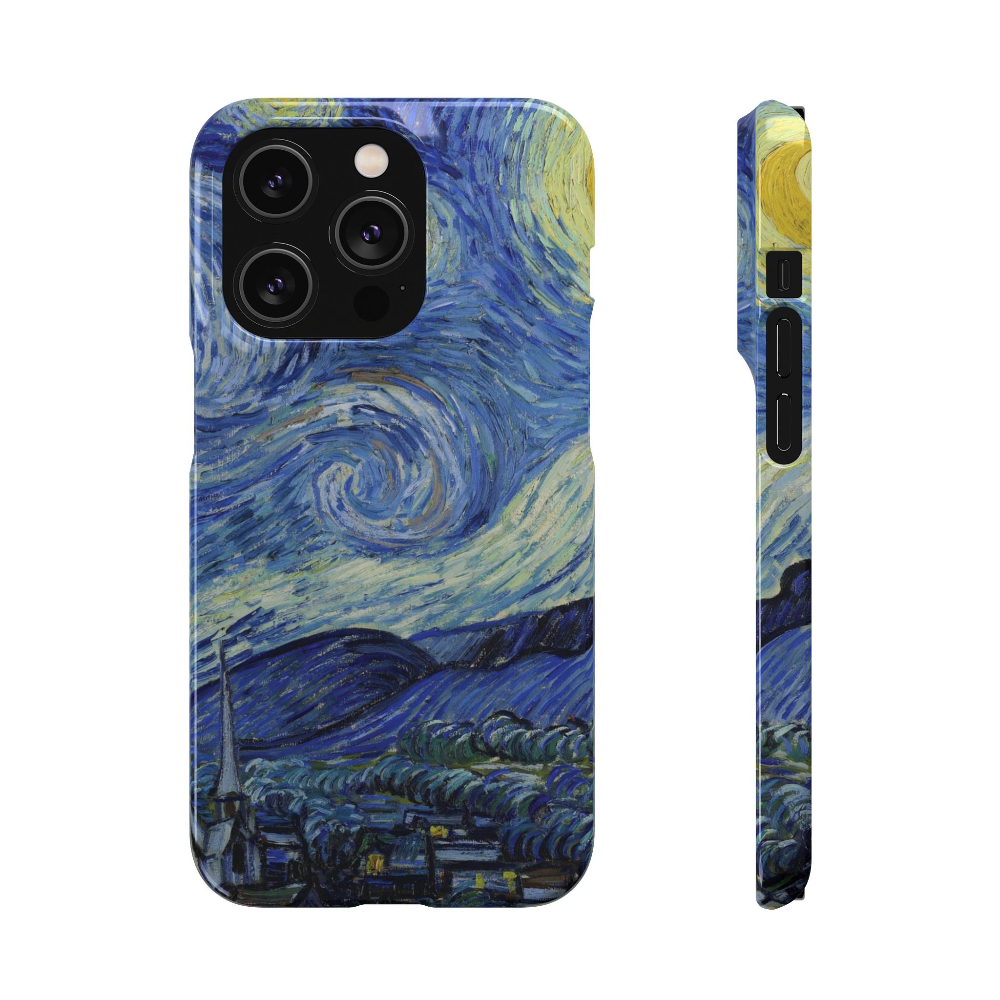 Starry Night by Van Gogh - iPhone Slim Case