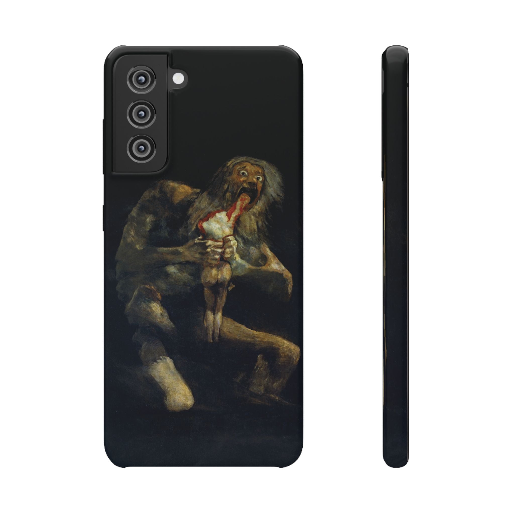 Saturn Devouring His Son by Goya - Samsung Slim Case