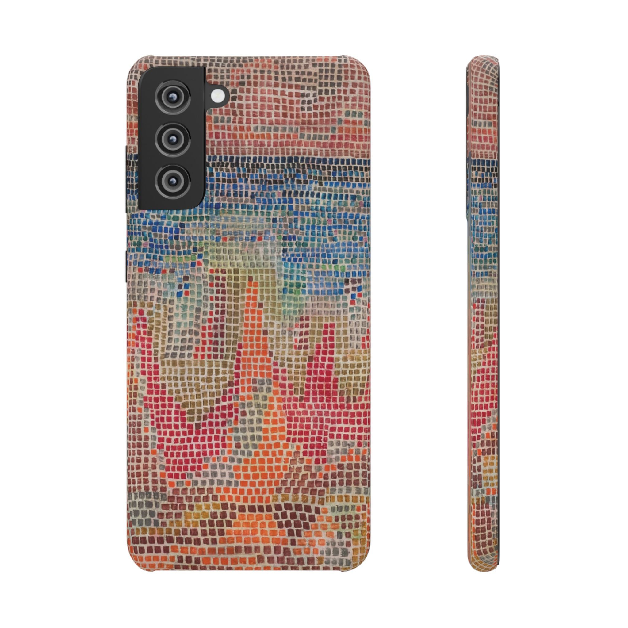 Cliffs by the sea by Paul Klee - Samsung Slim Case