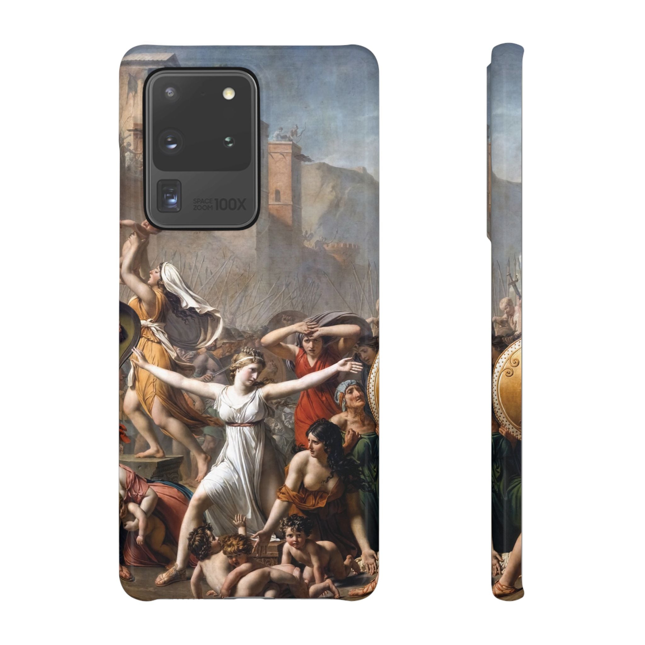 The Intervention of the Sabine Women by Jacques-Louis David - Samsung Slim Case