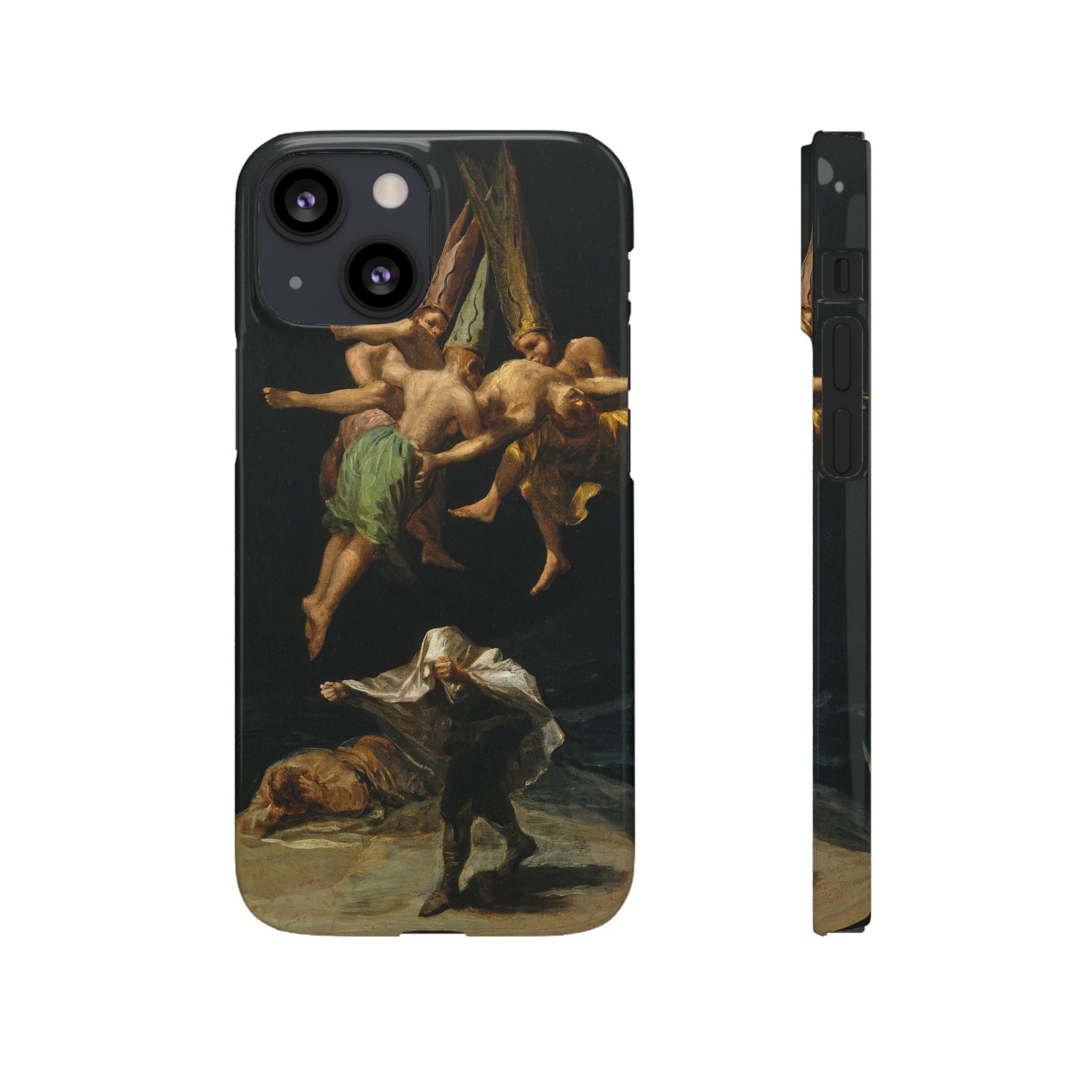 Witches’ Flight by Francisco de Goya - iPhone Slim Case