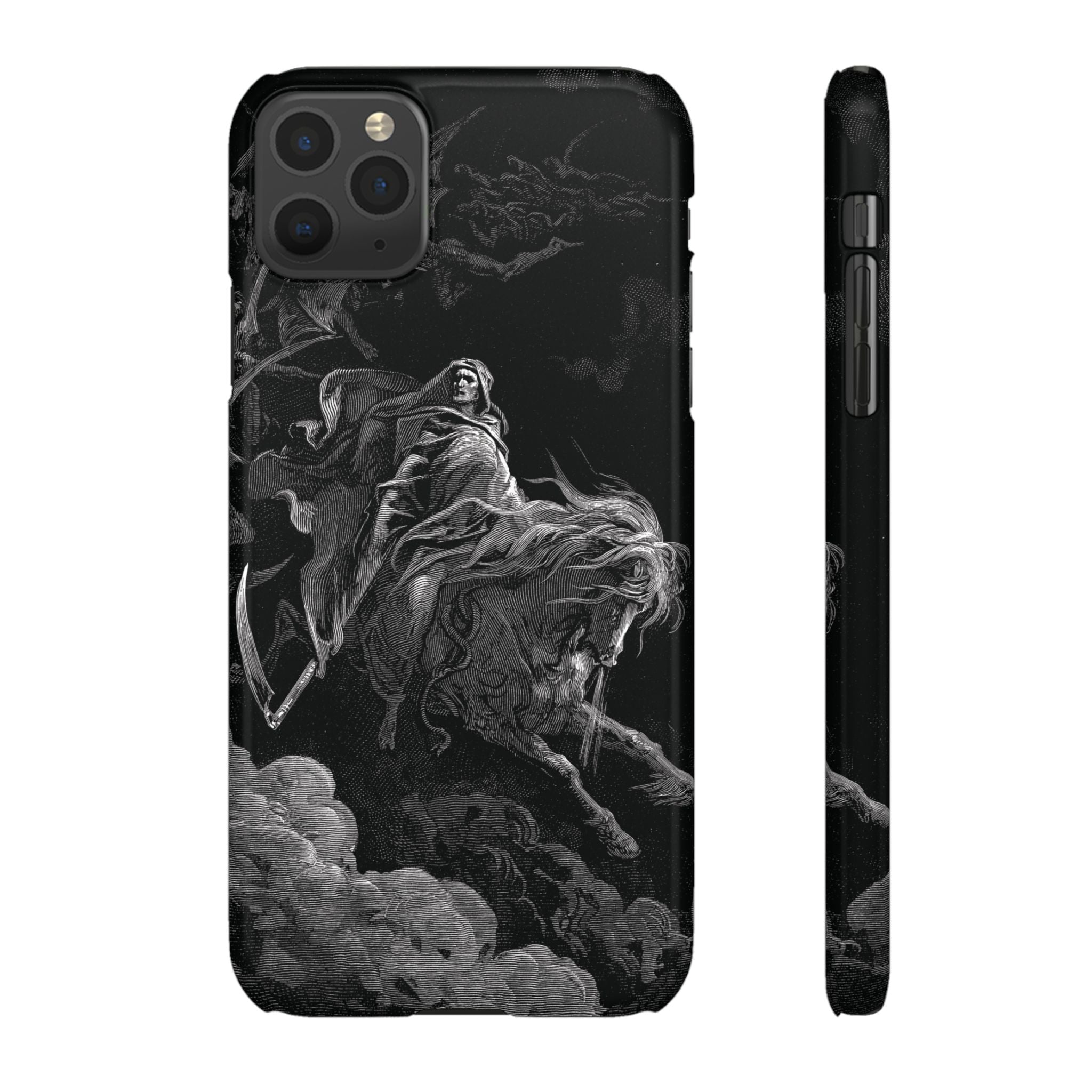 Death on the Pale Horse by Gustave Dore - iPhone Slim Case