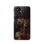 The Lictors Bring to Brutus the Bodies of His Sons I by Jacques-Louis David - Samsung Slim Case