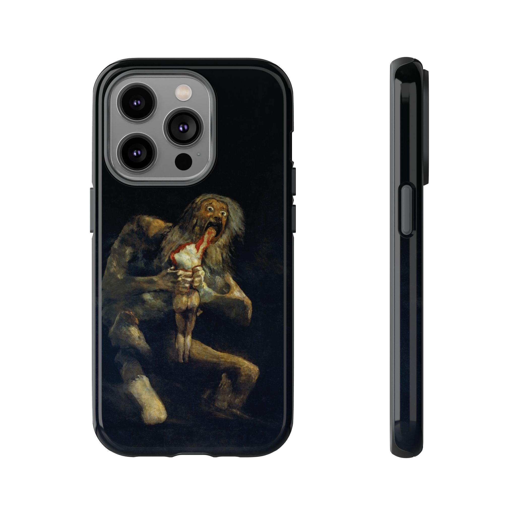 Saturn Devouring His Son by Goya - iPhone Tough Case