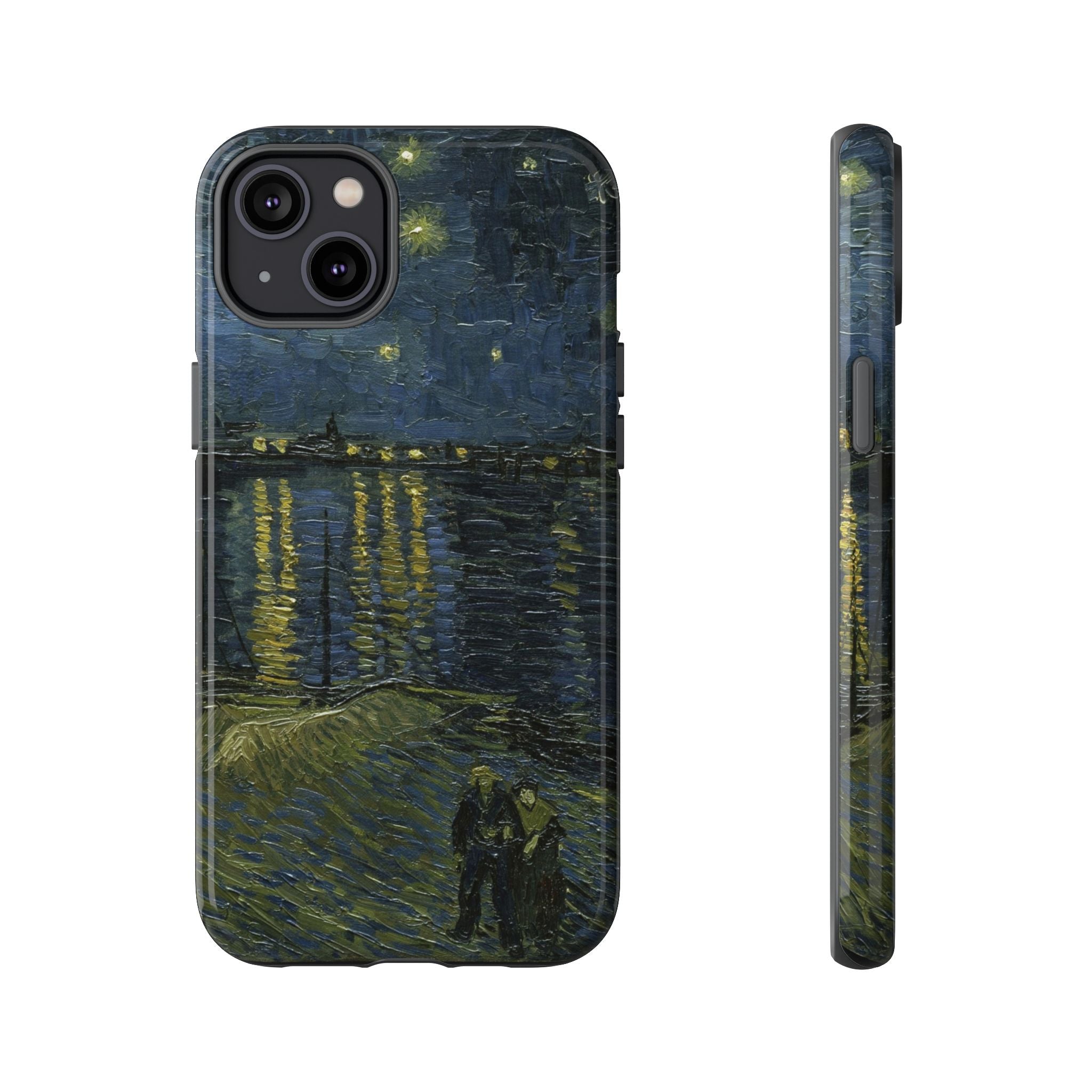 Starry Night on the Rhone by Van Gogh - iPhone Tough Case
