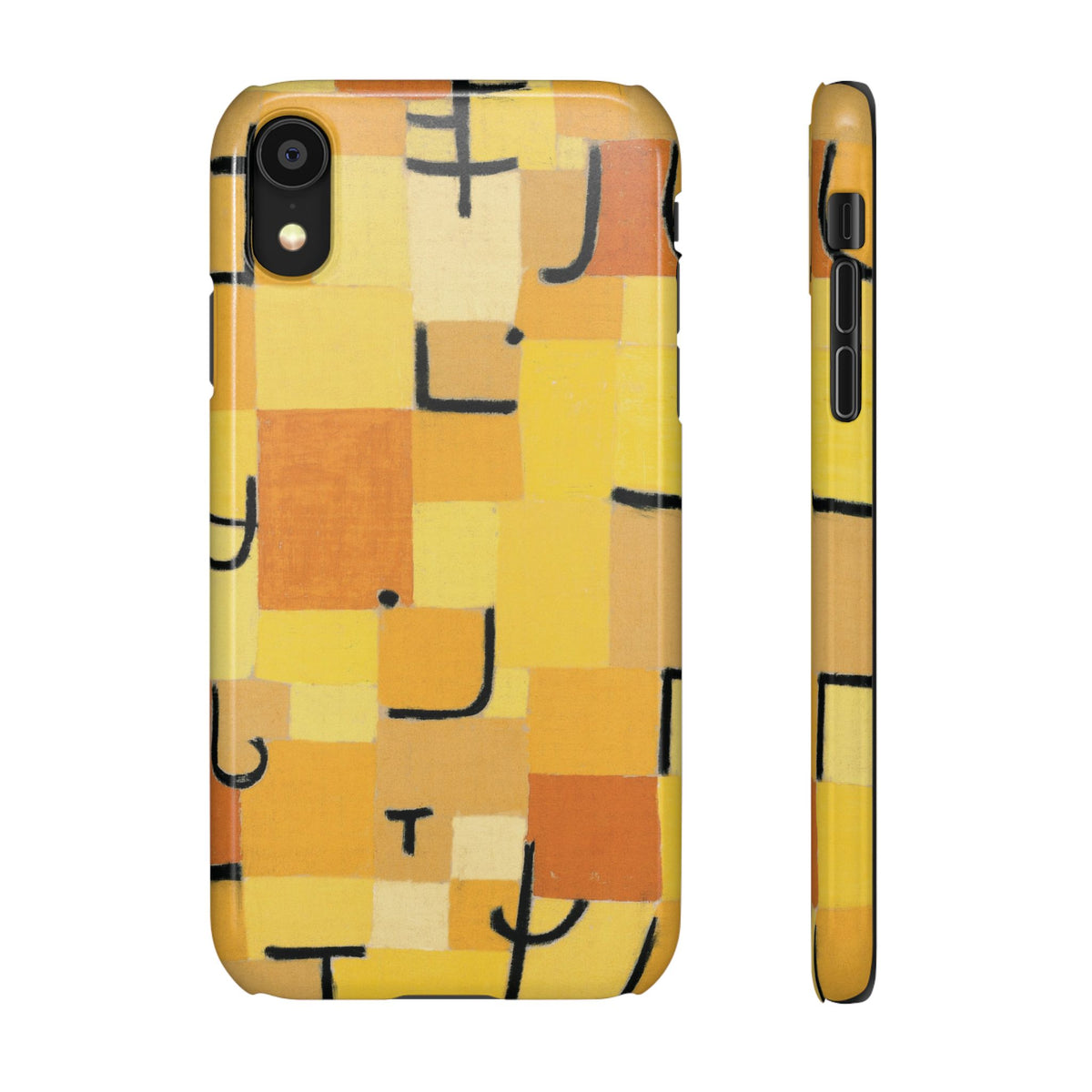 Signs in Yellow by Paul Klee - iPhone Slim Case