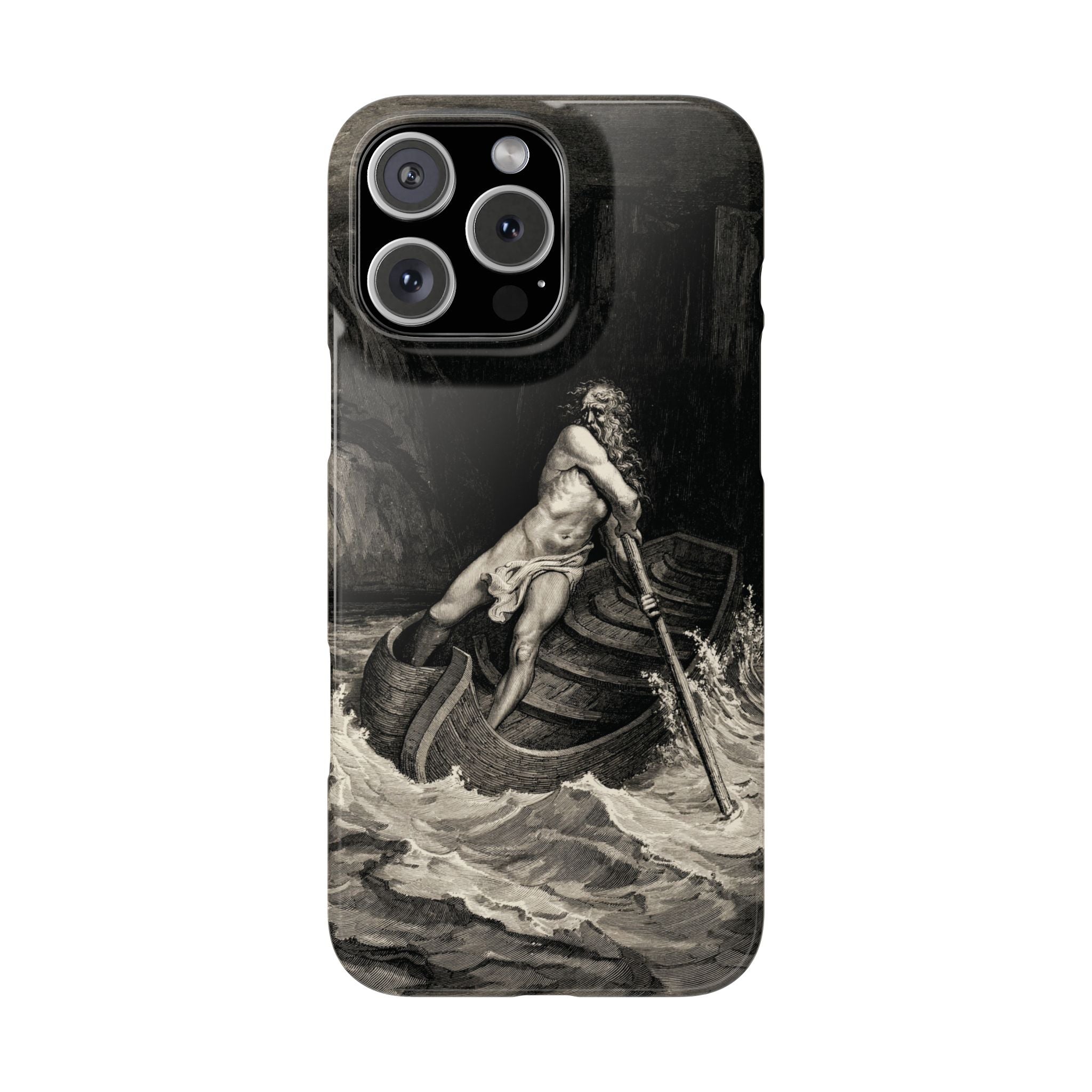 Canto III - Charon by Gustave Doré - iPhone Slim Case