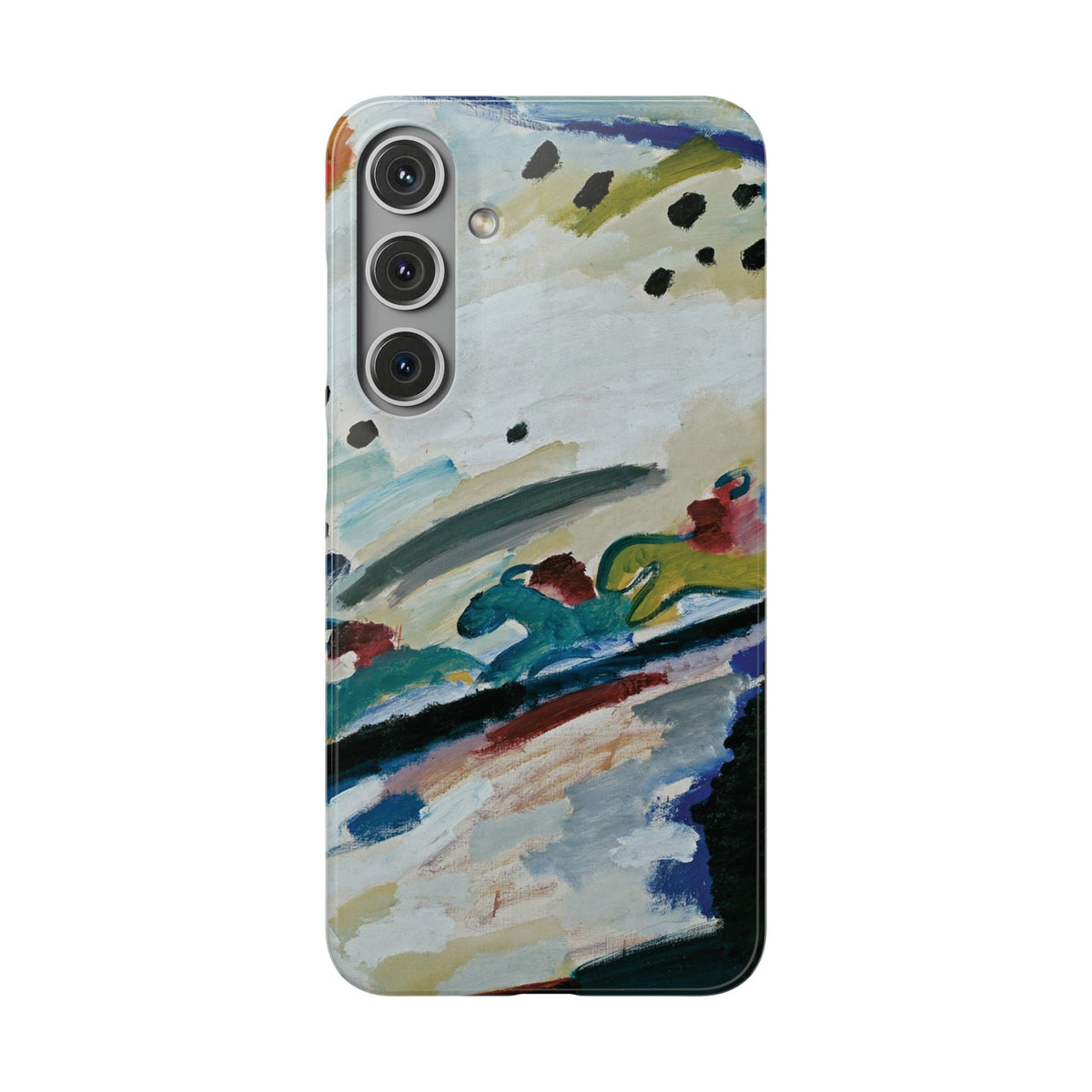 Romantic Landscape by Vasily Kandinsky - Samsung Slim Case