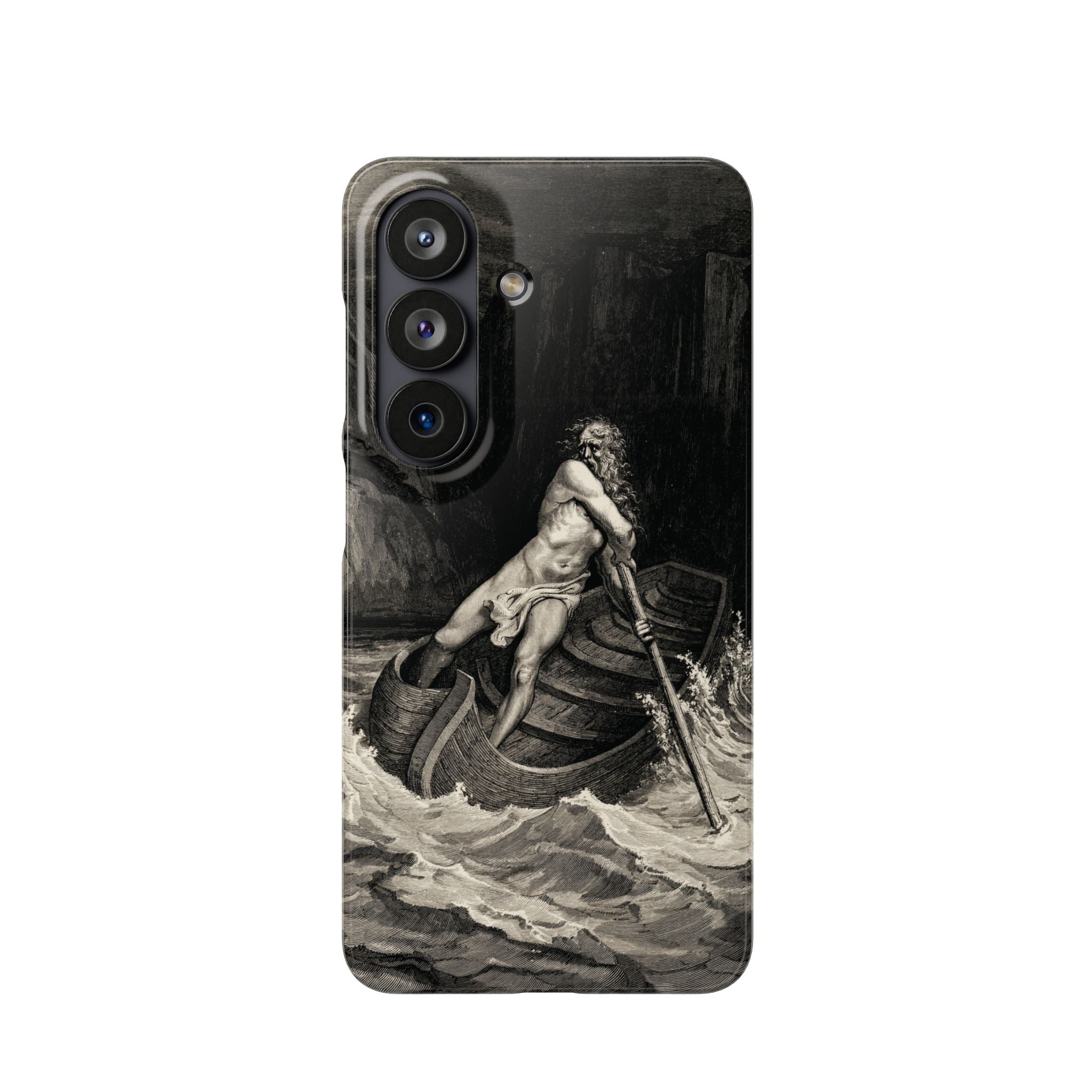 Canto III – Charon by Gustave Doré - Samsung Slim Case