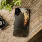 Evening Glow by Ivan Ivanovich Shishkin - iPhone Tough Case