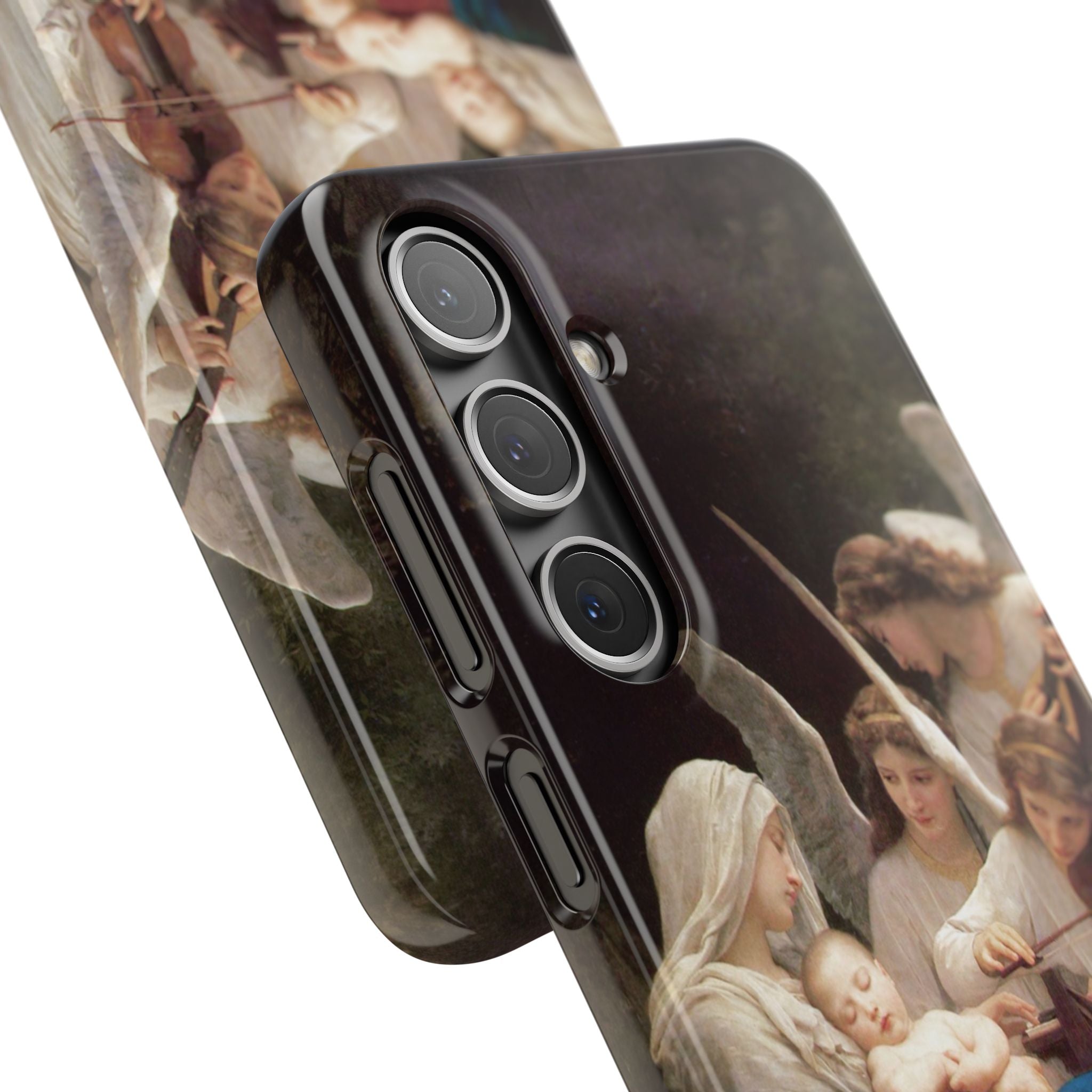 The Virgin of the angels by William-Adolphe Bouguereau - Samsung Slim Case