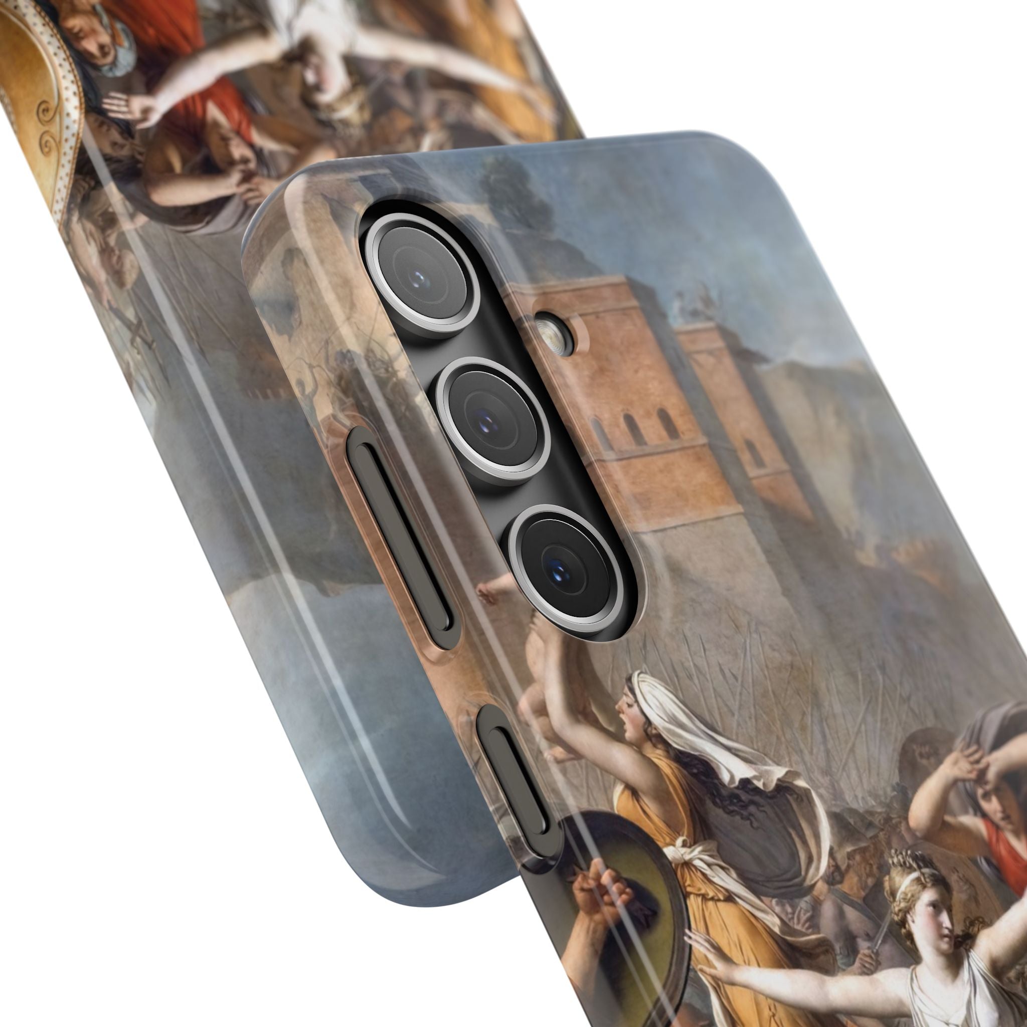 The Intervention of the Sabine Women by Jacques-Louis David - Samsung Slim Case