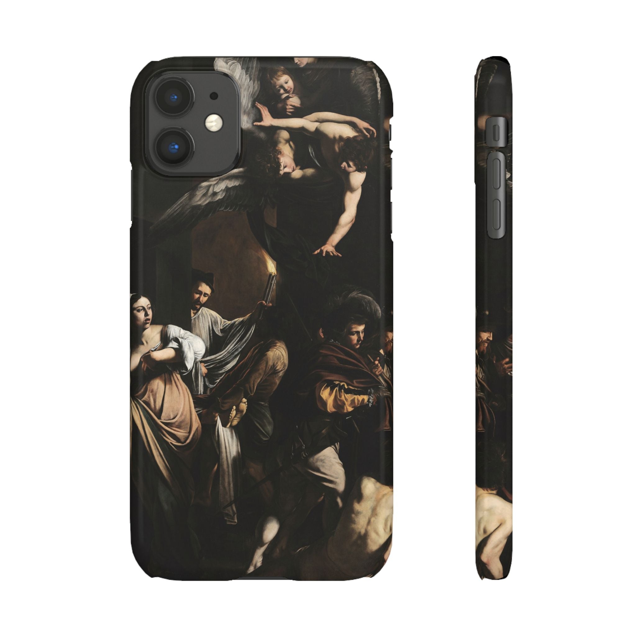 The Seven Works of Mercy by Caravaggio - iPhone Slim Case