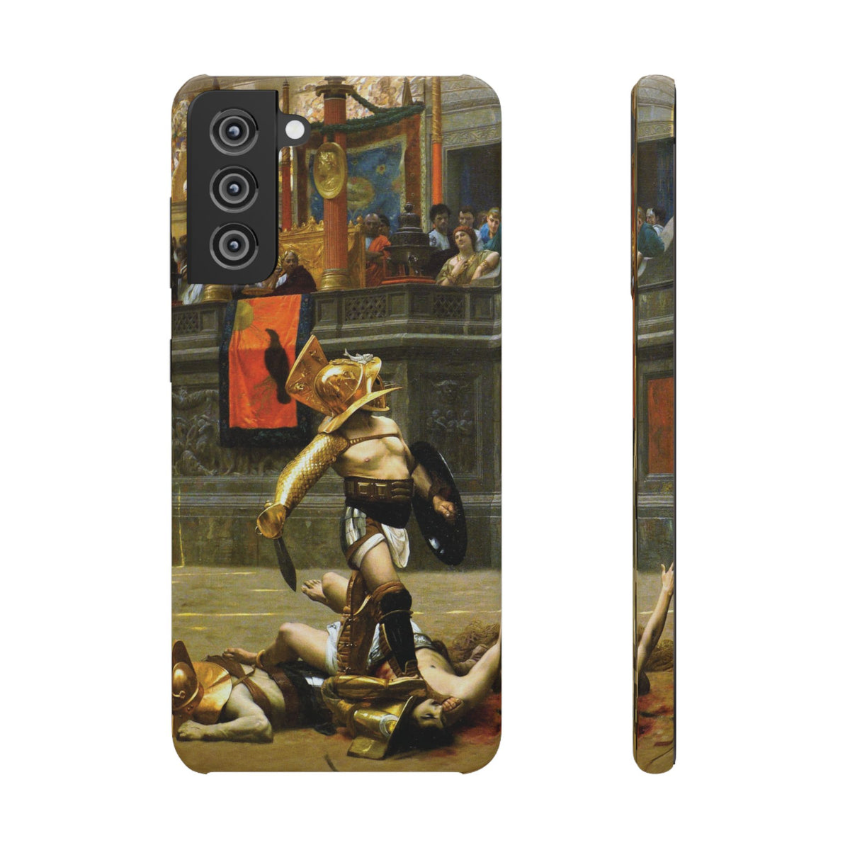 Pollice Verso by Jean Leon Gerome - Samsung Slim Case