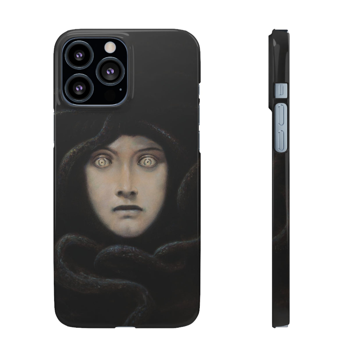 Head of Medusa by Franz von Stuck - iPhone Slim Case