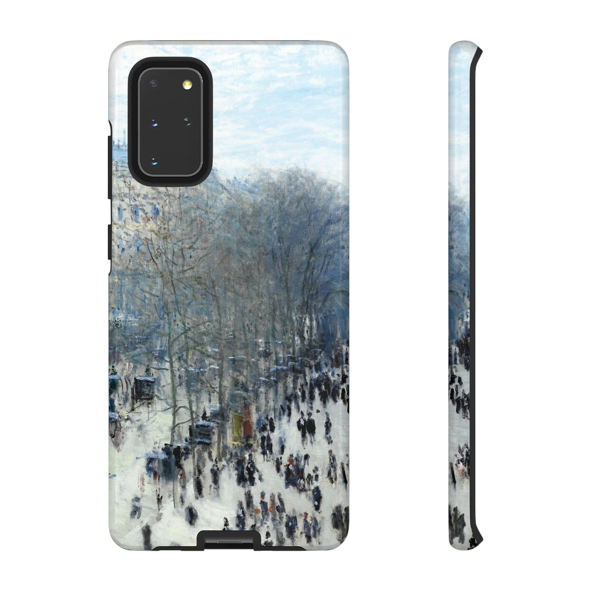 Boulevard des Capucines by Claude Monet - Samsung Tough Case