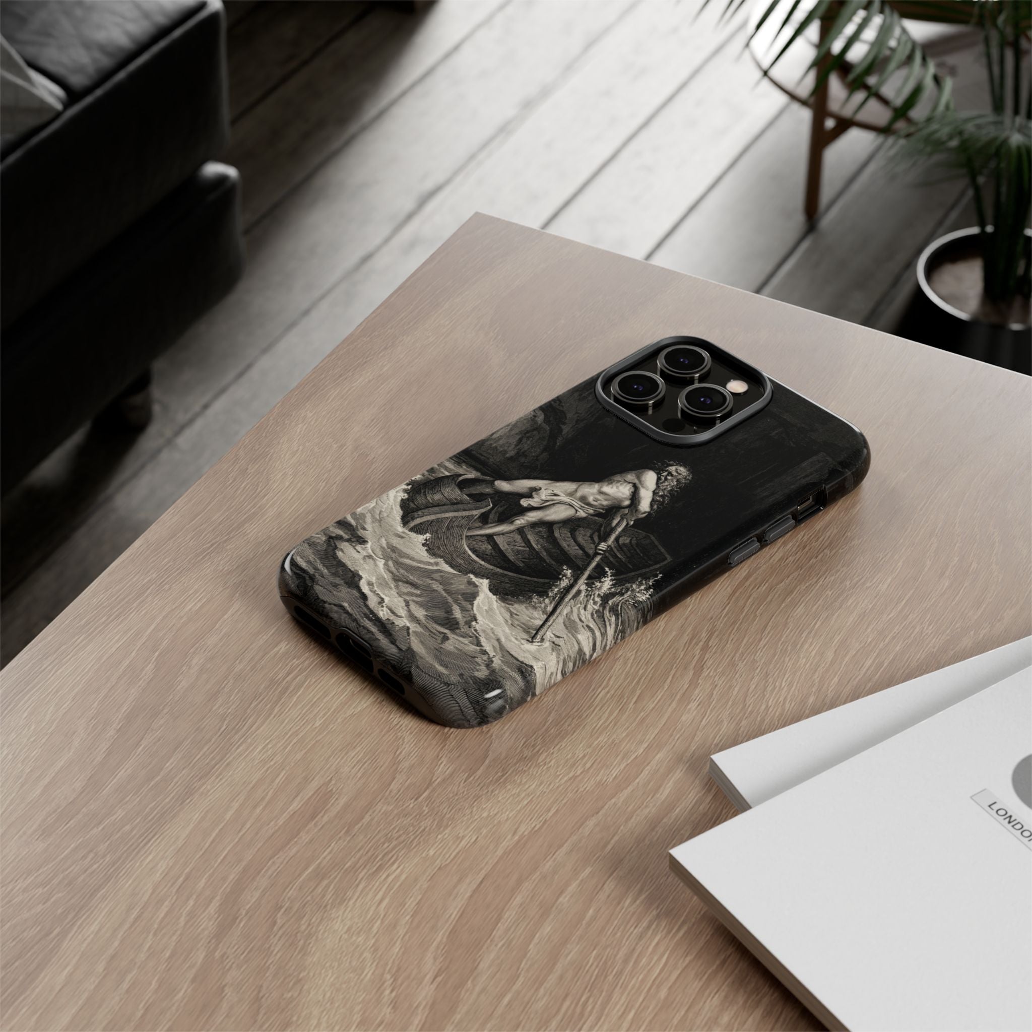 Canto III - Charon by Gustave Doré - iPhone Tough Case