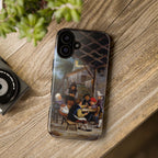 Peasants Drinking by Adriaen van Ostade - iPhone Tough Case