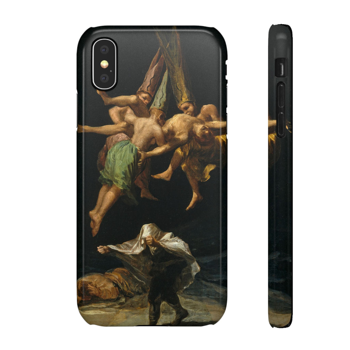 Witches’ Flight by Francisco de Goya - iPhone Slim Case