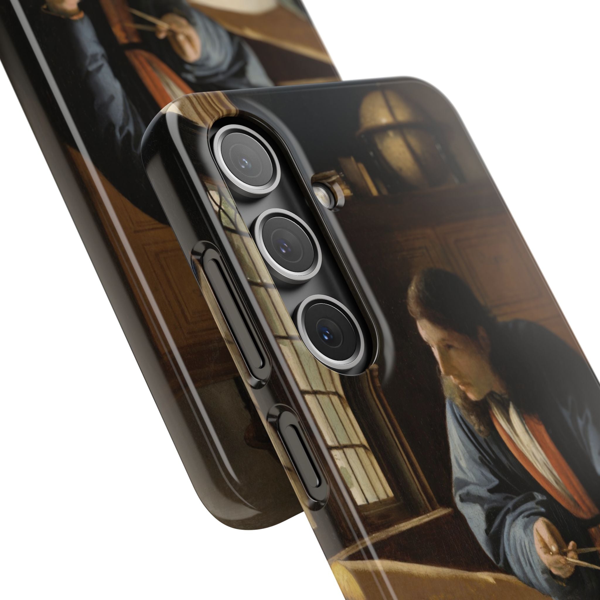 The Geographer by Johannes Vermeer - Samsung Slim Case