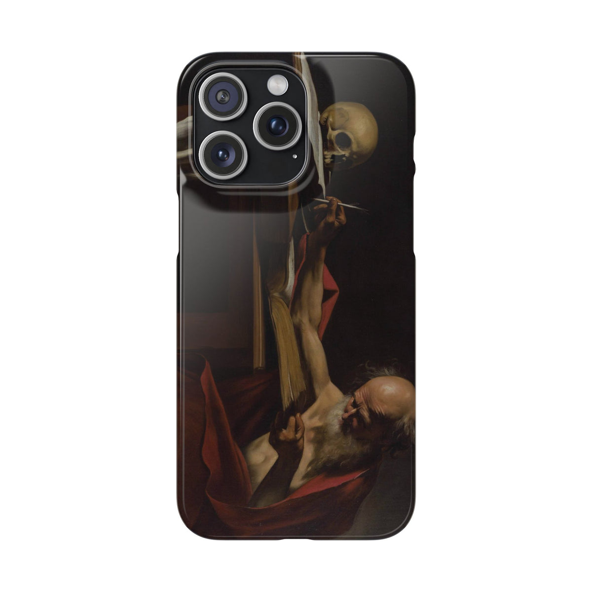 San Girolamo Scrivente by Caravaggio - iPhone Slim Case