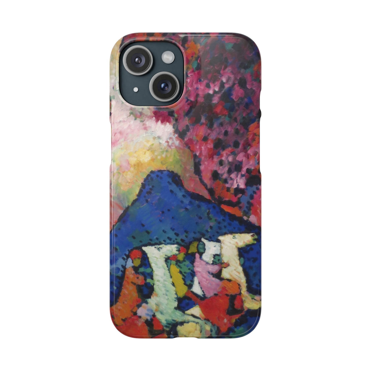 Blue Mountain by Vasily Kandinsky - iPhone Slim Case