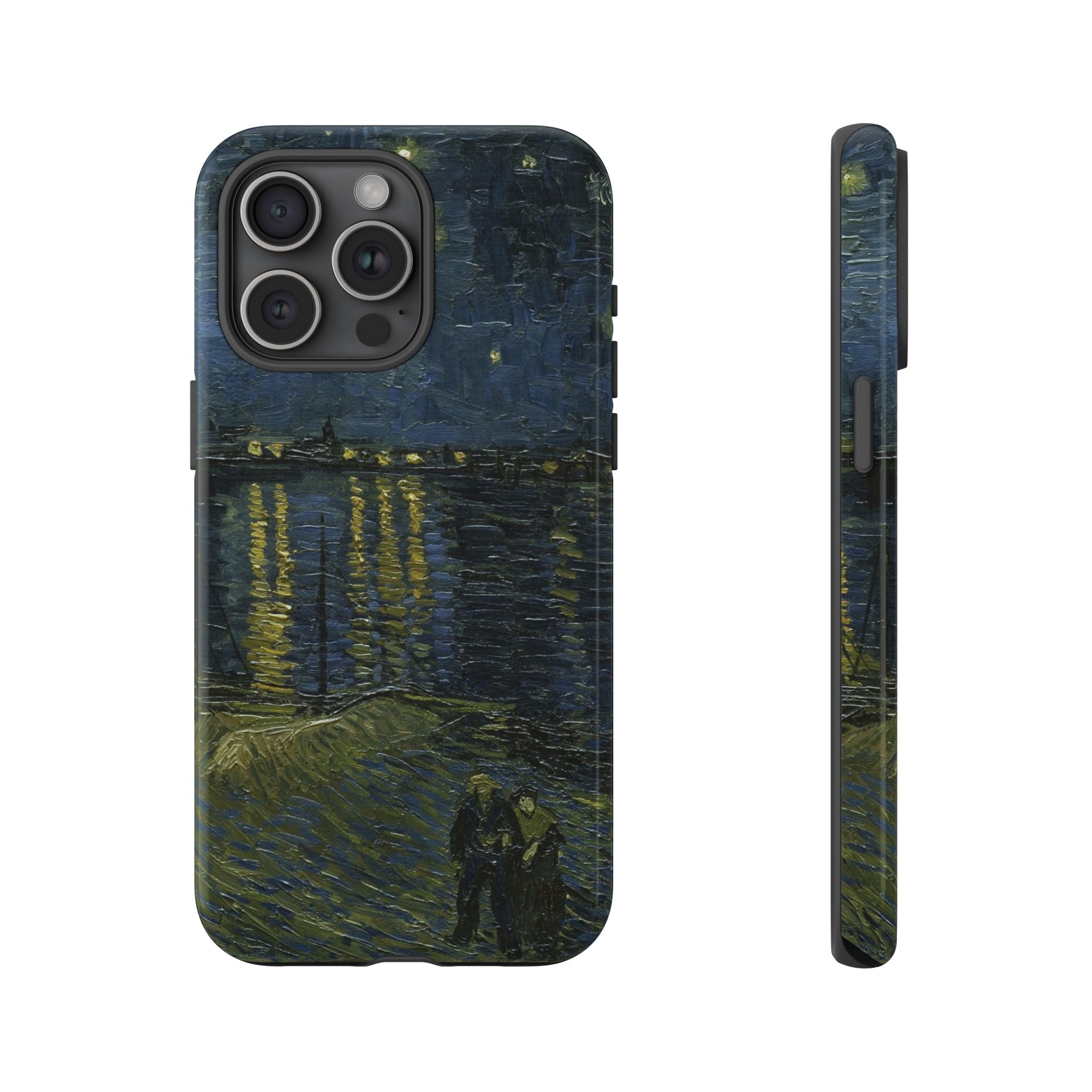 Starry Night on the Rhone by Van Gogh - iPhone Tough Case