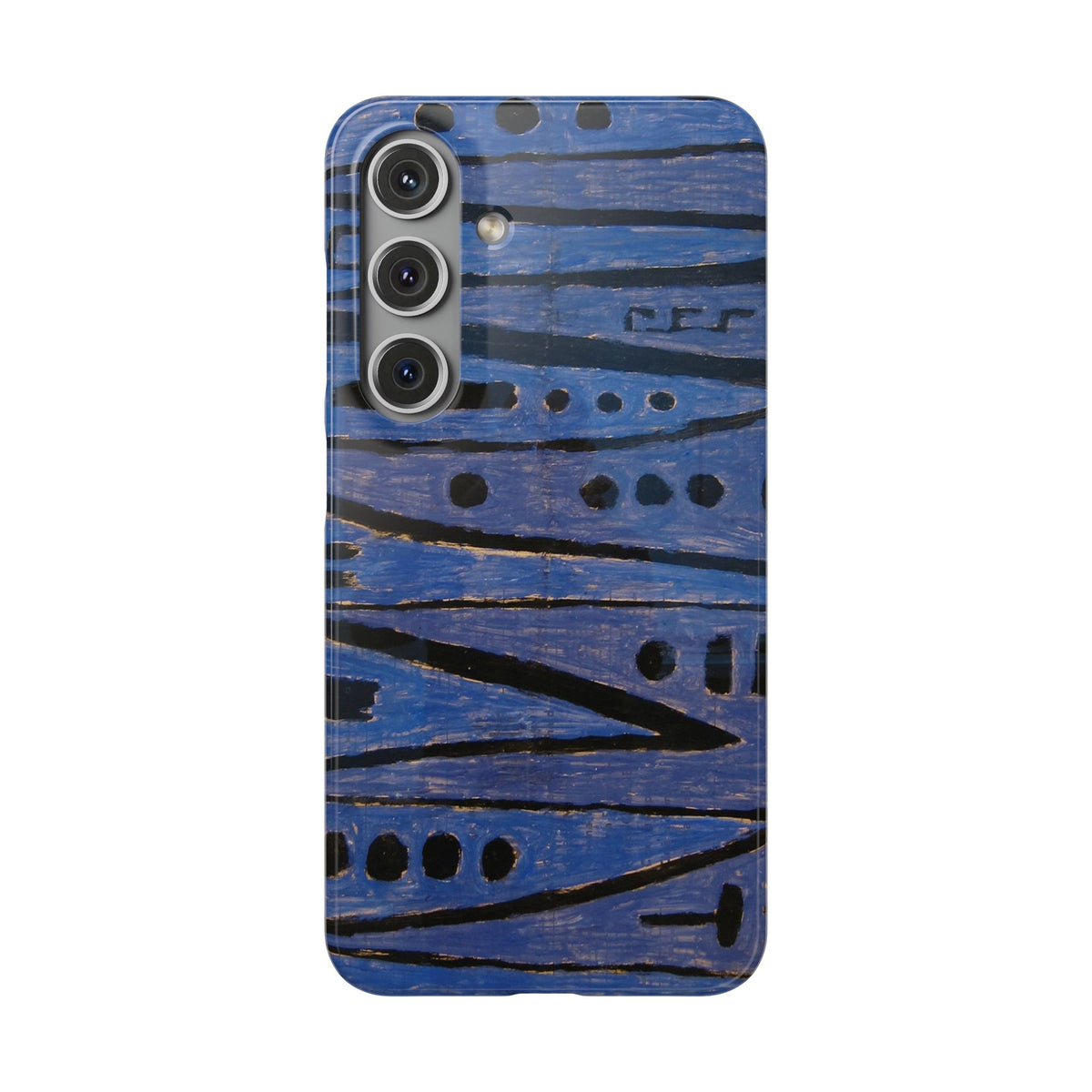 Heroic strokes of the bow by Paul Klee - Samsung Slim Case