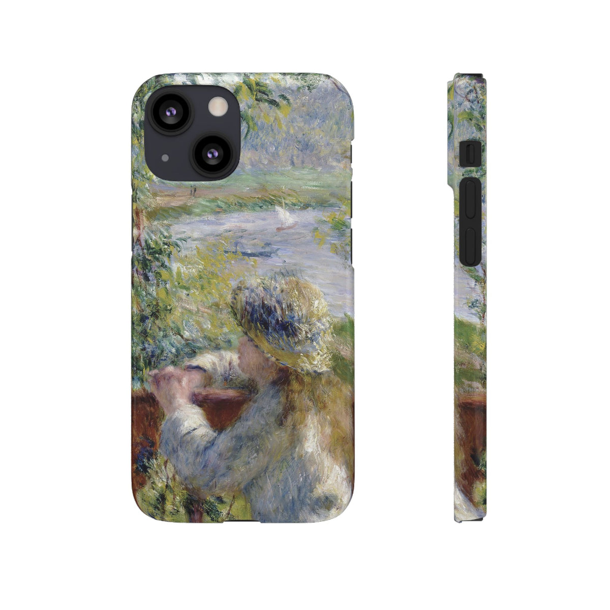 By the Water by Pierre Auguste Renoir - iPhone Slim Case