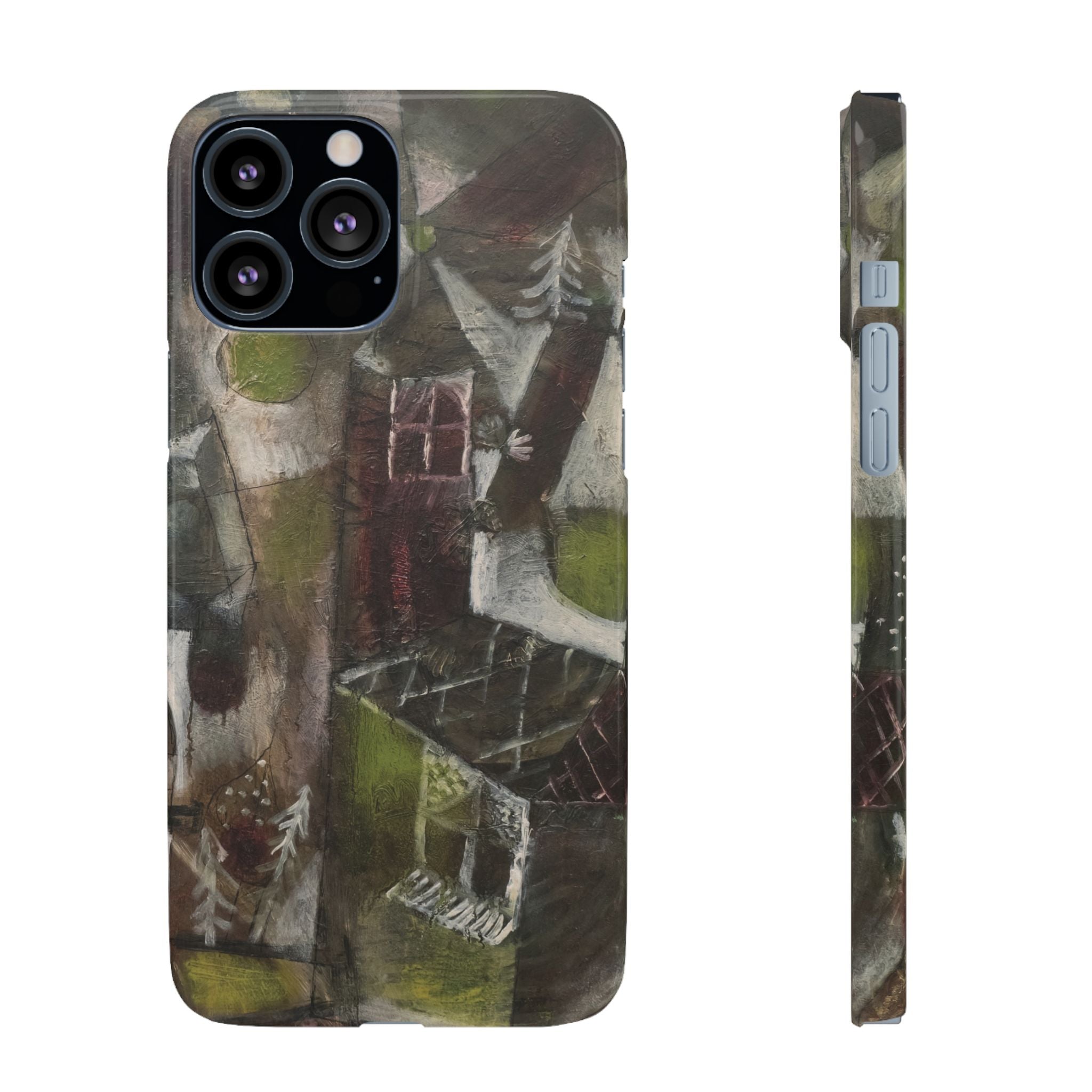 Swamp Legend by Paul Klee - iPhone Slim Case