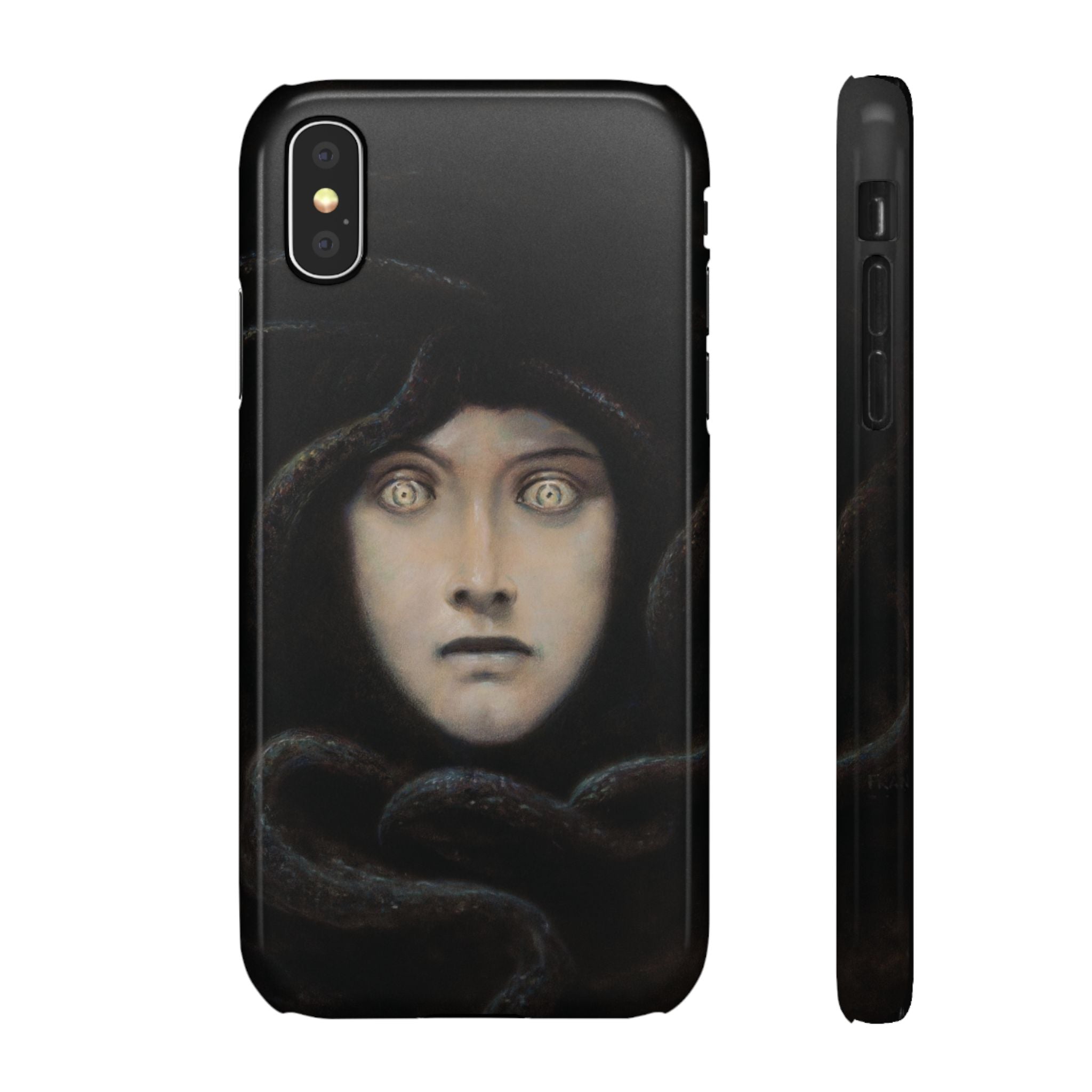 Head of Medusa by Franz von Stuck - iPhone Slim Case