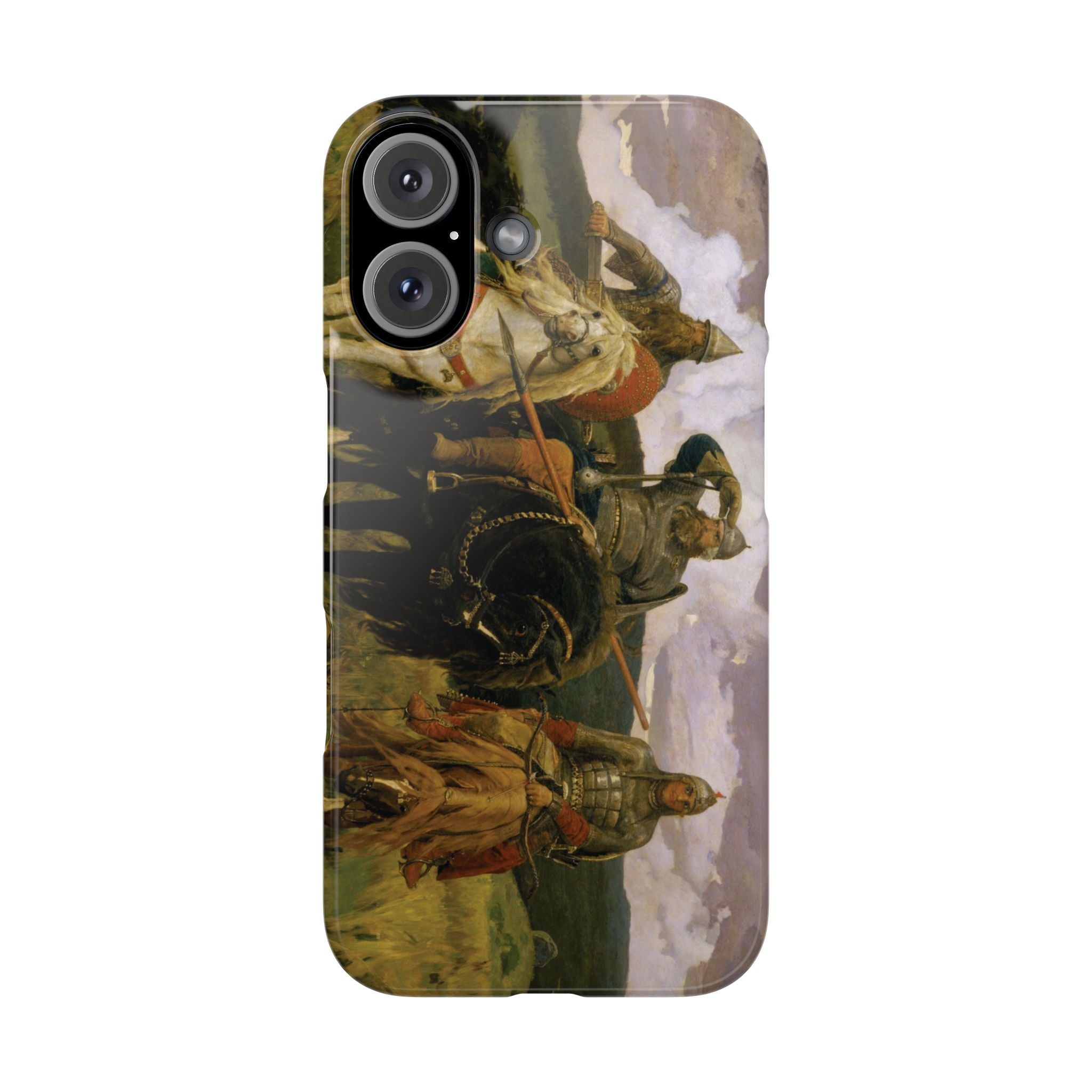 Bogatyrs by Viktor Vasnetsov - iPhone Slim Case