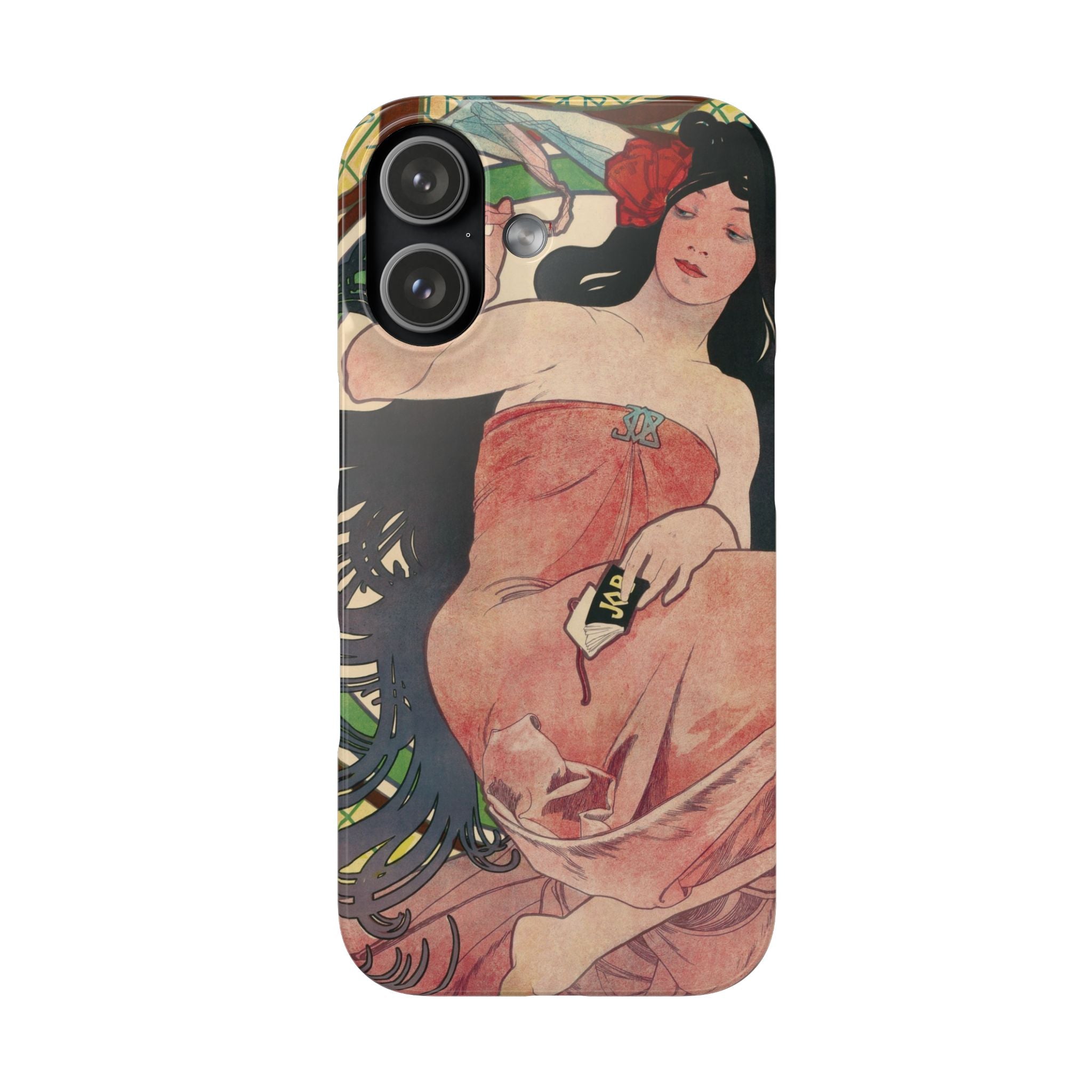 JOB by Alphonse Mucha - iPhone Slim Case