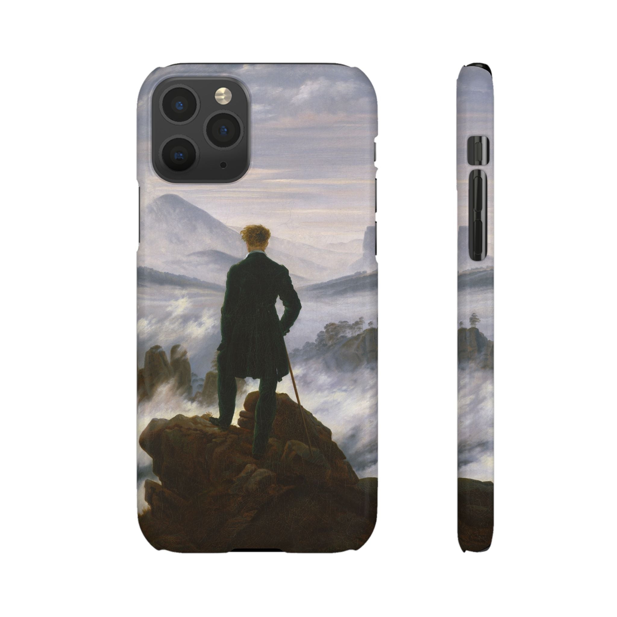 The Wanderer above the Sea of Fog by Caspar David Friedrich - iPhone Slim Case