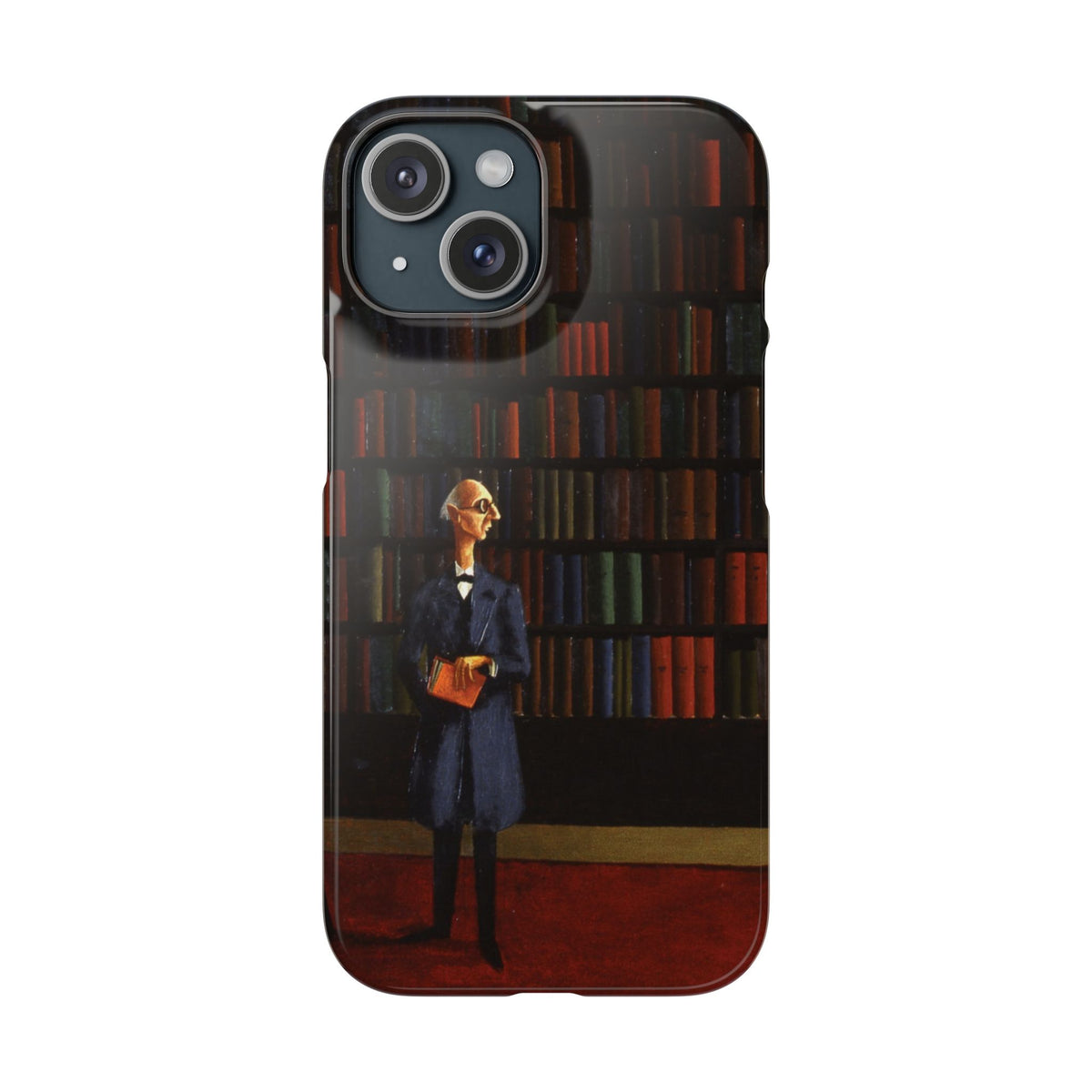 The Library by Franz Sedlacek - iPhone Slim Case