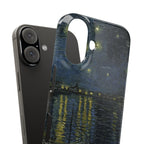 Starry Night  Over the Rhône by Van Gogh - iPhone Slim Case