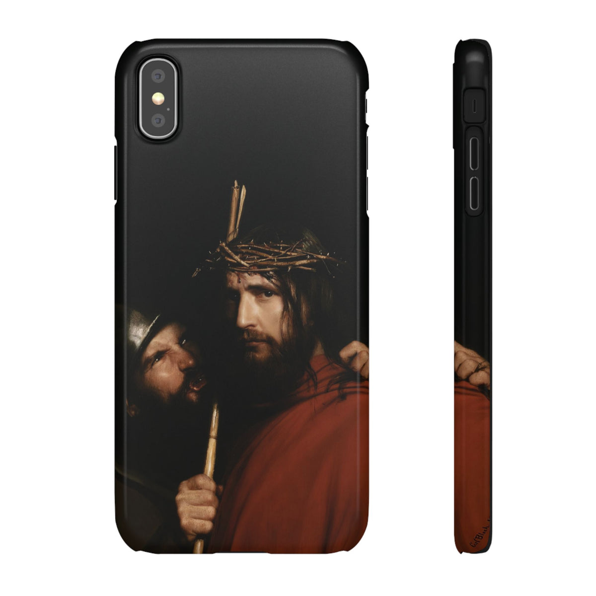 The Mocking of Christ by Carl Bloch - iPhone Slim Case