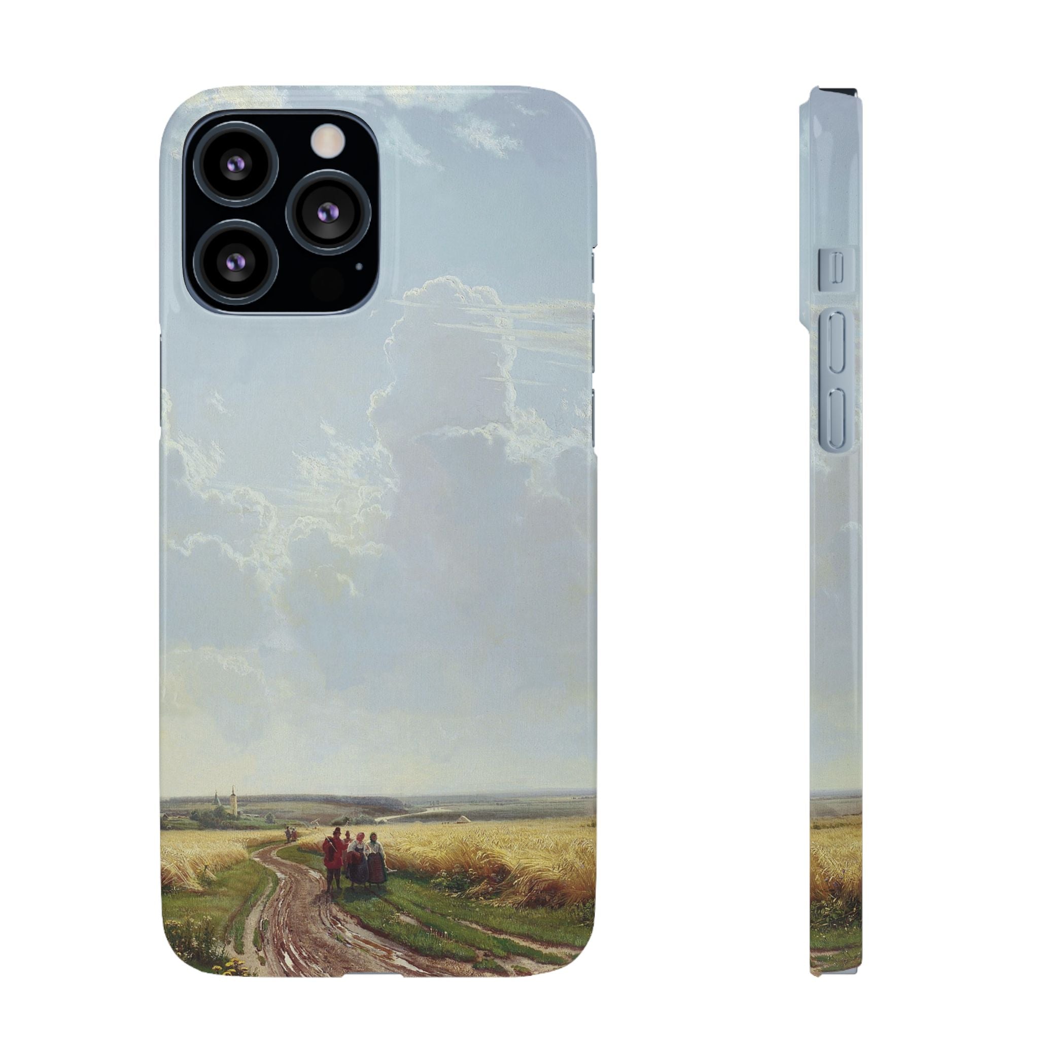 Midday in the Neighbourhood of Moscow by Ivan Ivanovich Shishkin - iPhone Slim Case