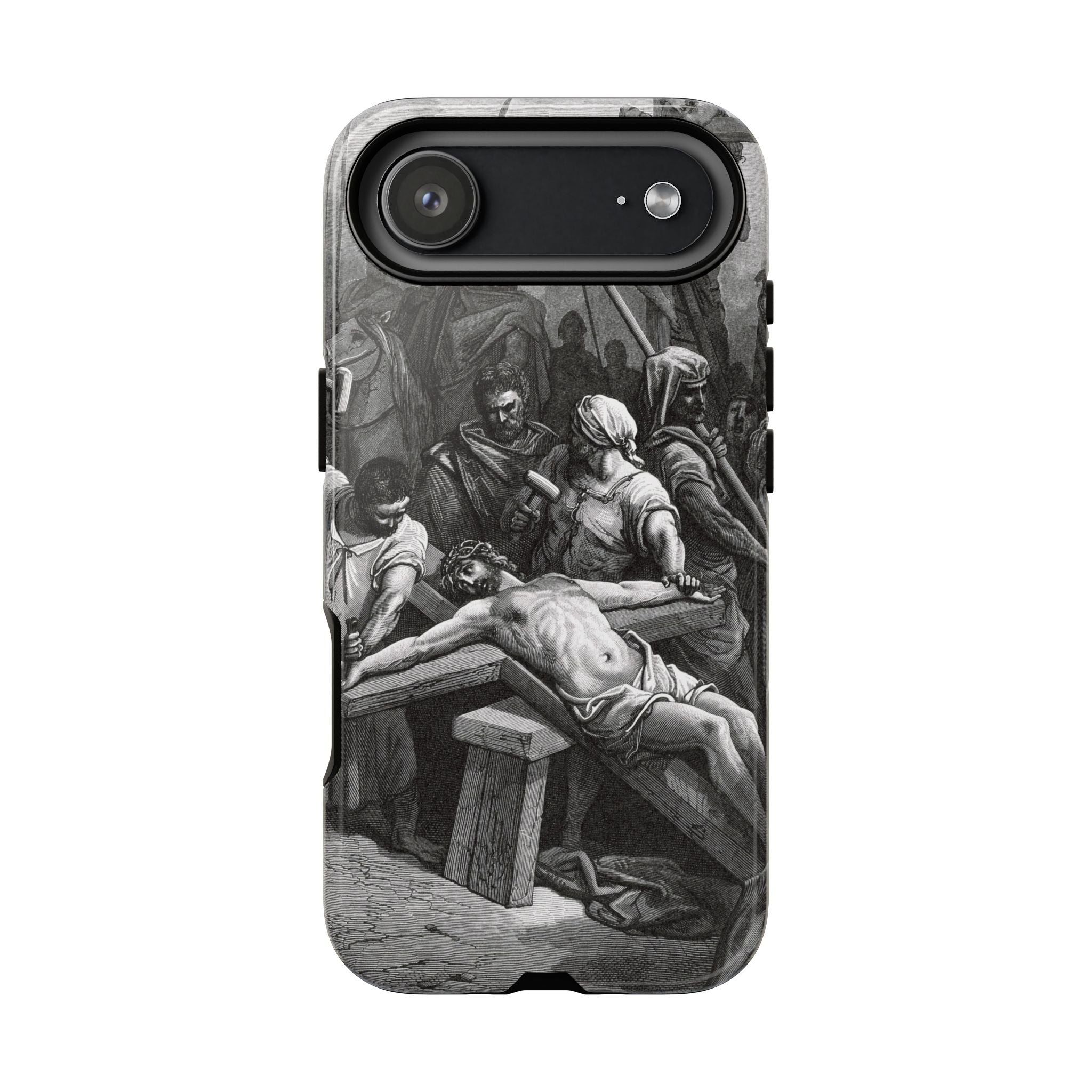 Die Kreuzigung Jesu von Gustave Doré – iPhone Tough Case