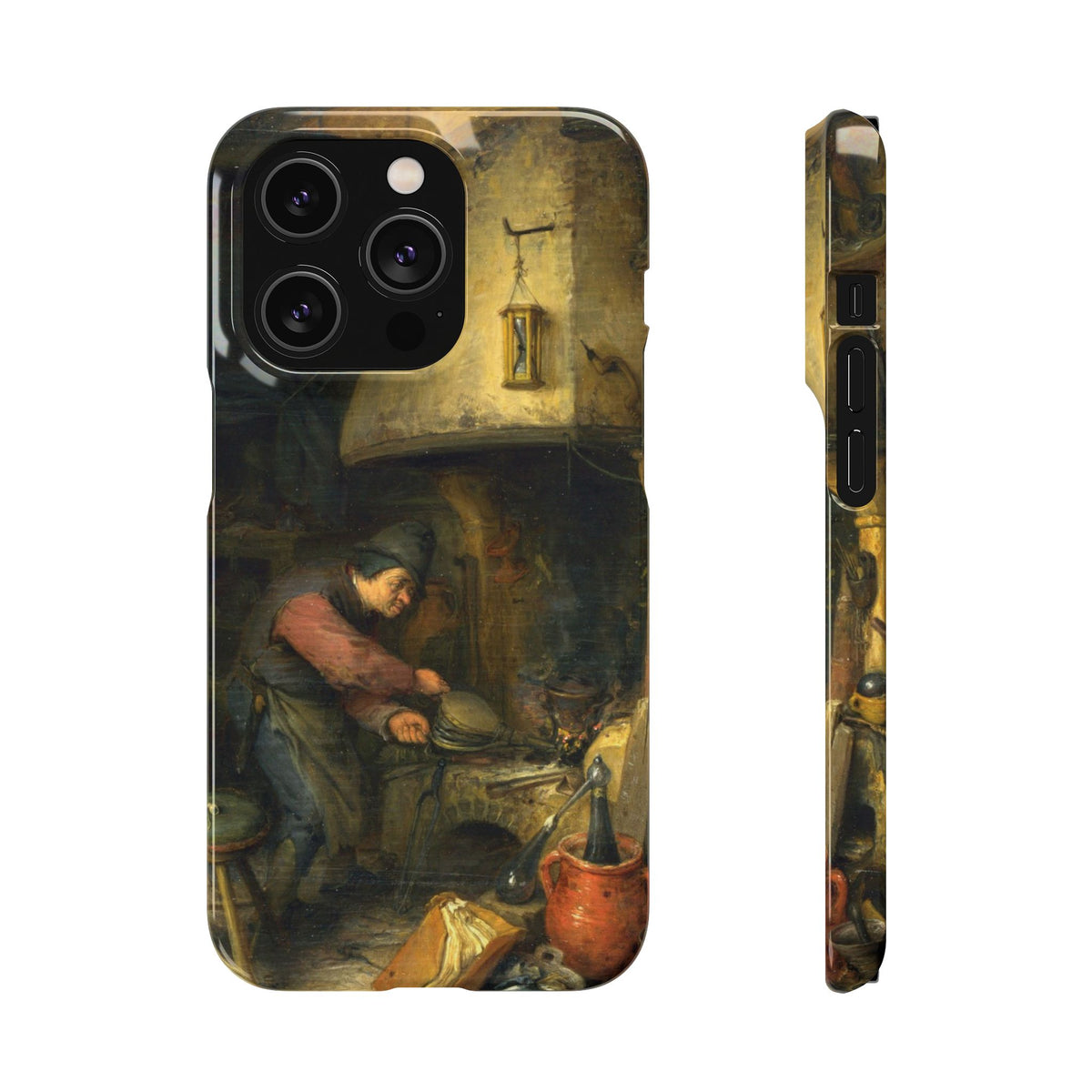 The Alchemist by Adriaen van Ostade - iPhone Slim Case
