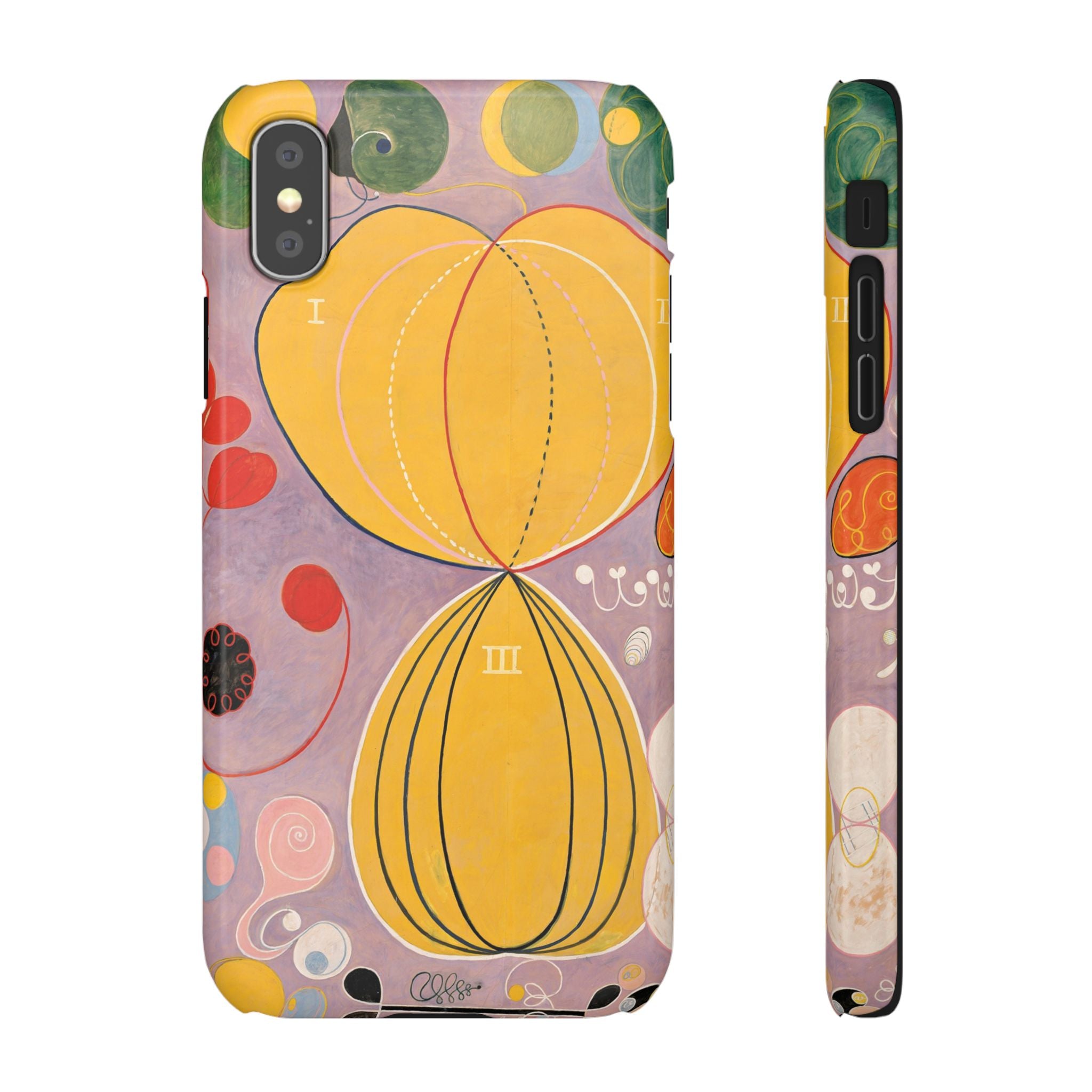 The Ten Largest No. 7, Adulthood by Hilma af Klint - iPhone Slim Case