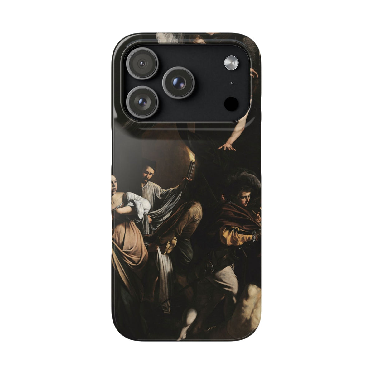 The Seven Works of Mercy by Caravaggio - iPhone Slim Case