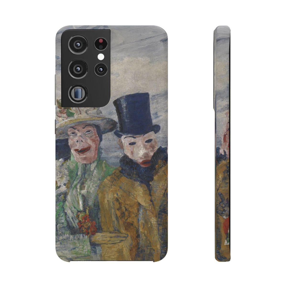 The Intrigue by James Ensor - Samsung Slim Case