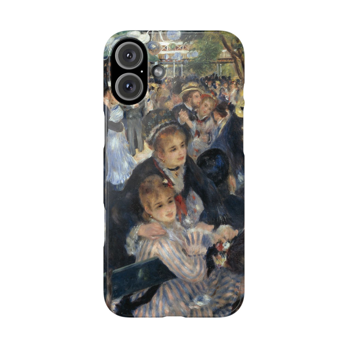 Le Moulin de la Galette by Pierre Auguste Renoir - iPhone Slim Case