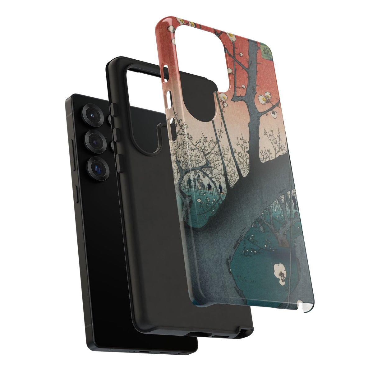 Plum Estate Kameido by Utagawa Hiroshige - Samsung Tough Case